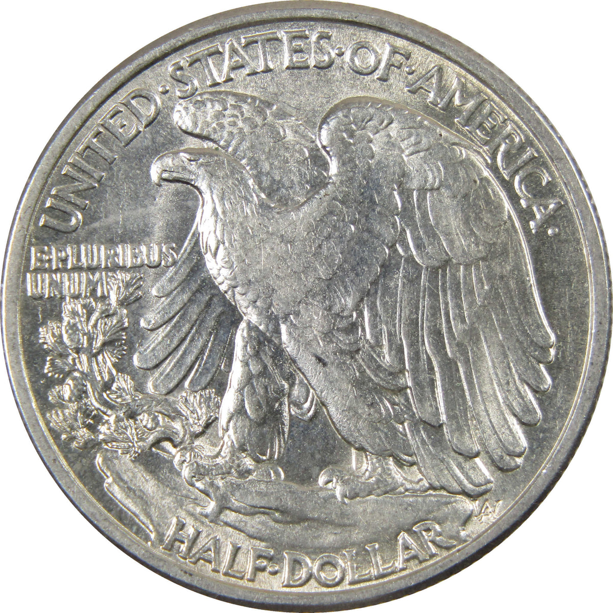1942 Liberty Walking Silver 50c Borderline Uncirculated SKU:I28654