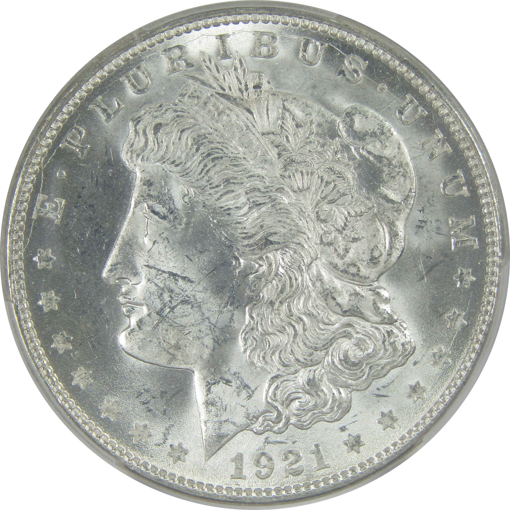 1921 D Morgan Dollar MS 63 PCGS Silver $1 Uncirculated Coin SKU:I16485 - Morgan coin - Morgan silver dollar - Morgan silver dollar for sale - Profile Coins &amp; Collectibles