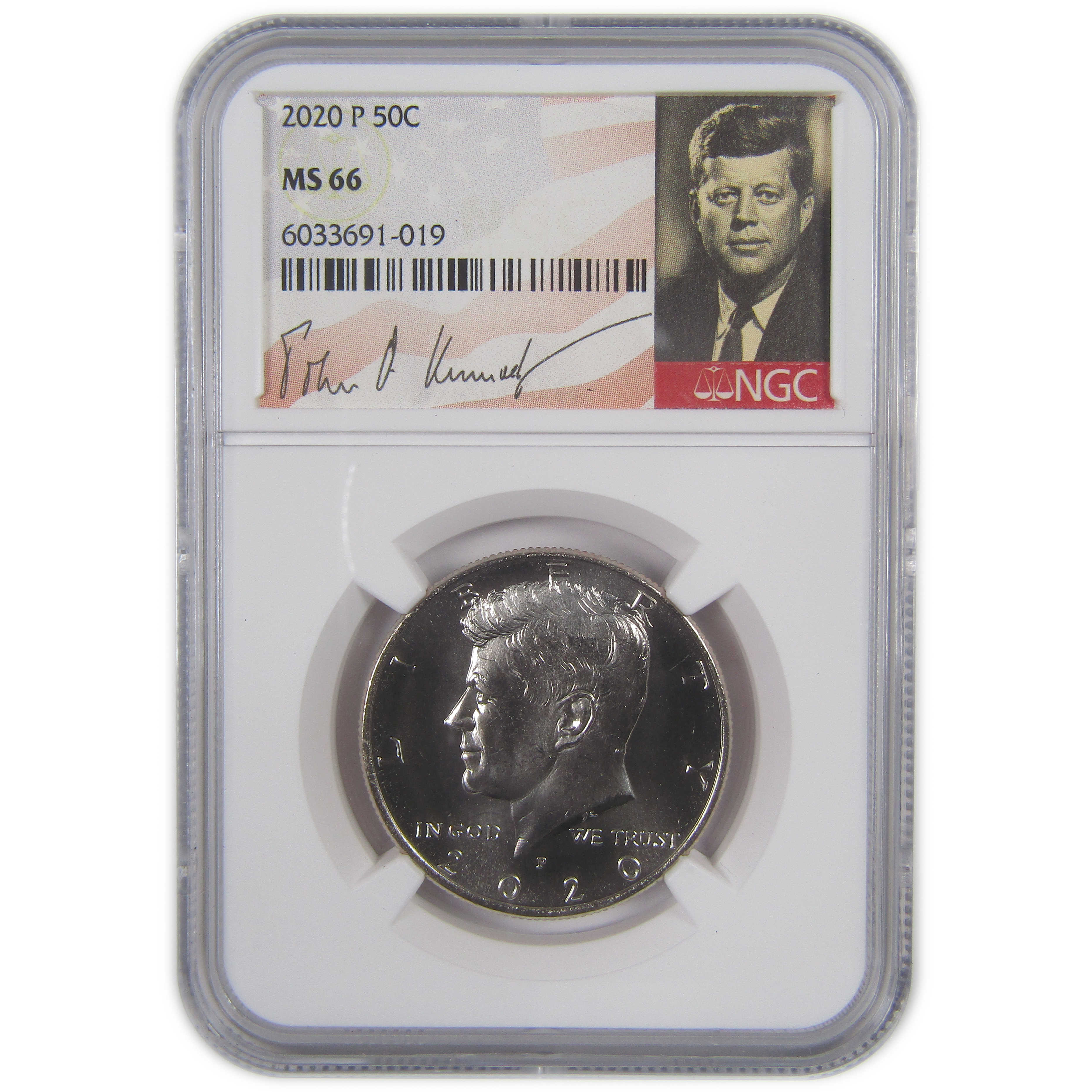 2020 P Kennedy Half Dollar MS 66 NGC Clad Uncirculated 50c SKU:CPC9769