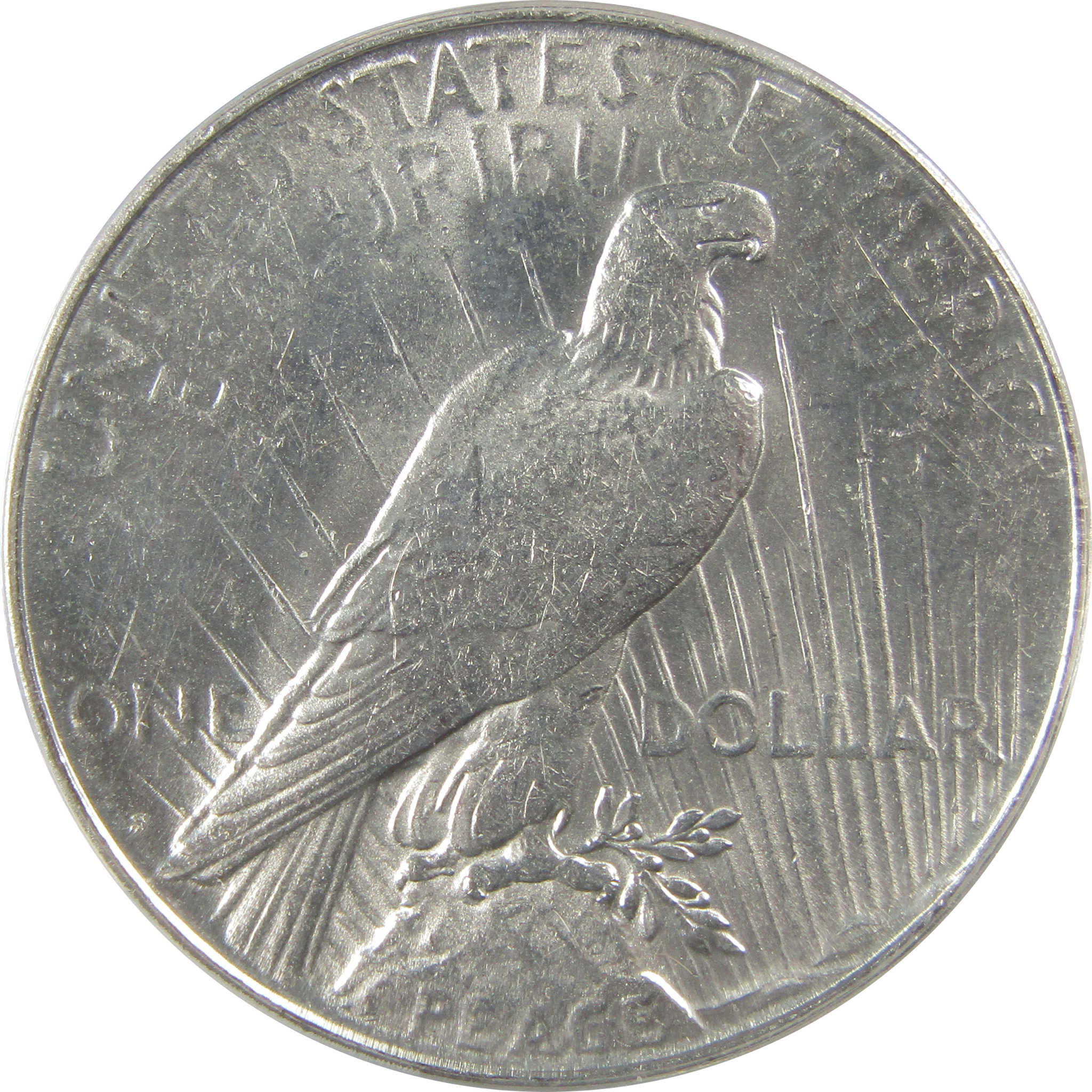 1923 S Peace Dollar MS 62 ANACS Silver Uncirculated $1 Coin SKU:I22161