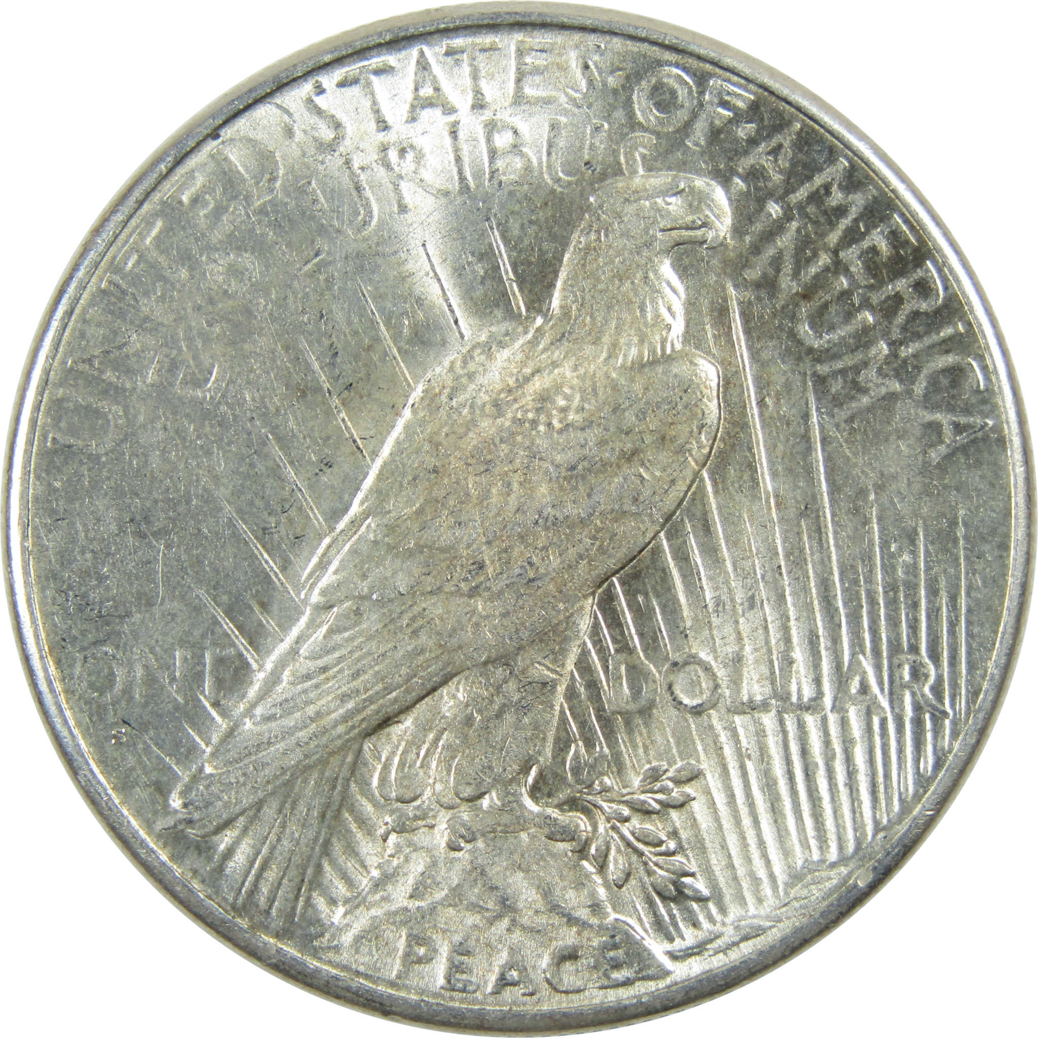 1926 S Peace Dollar AU About Uncirculated Silver $1 Coin SKU:I12838