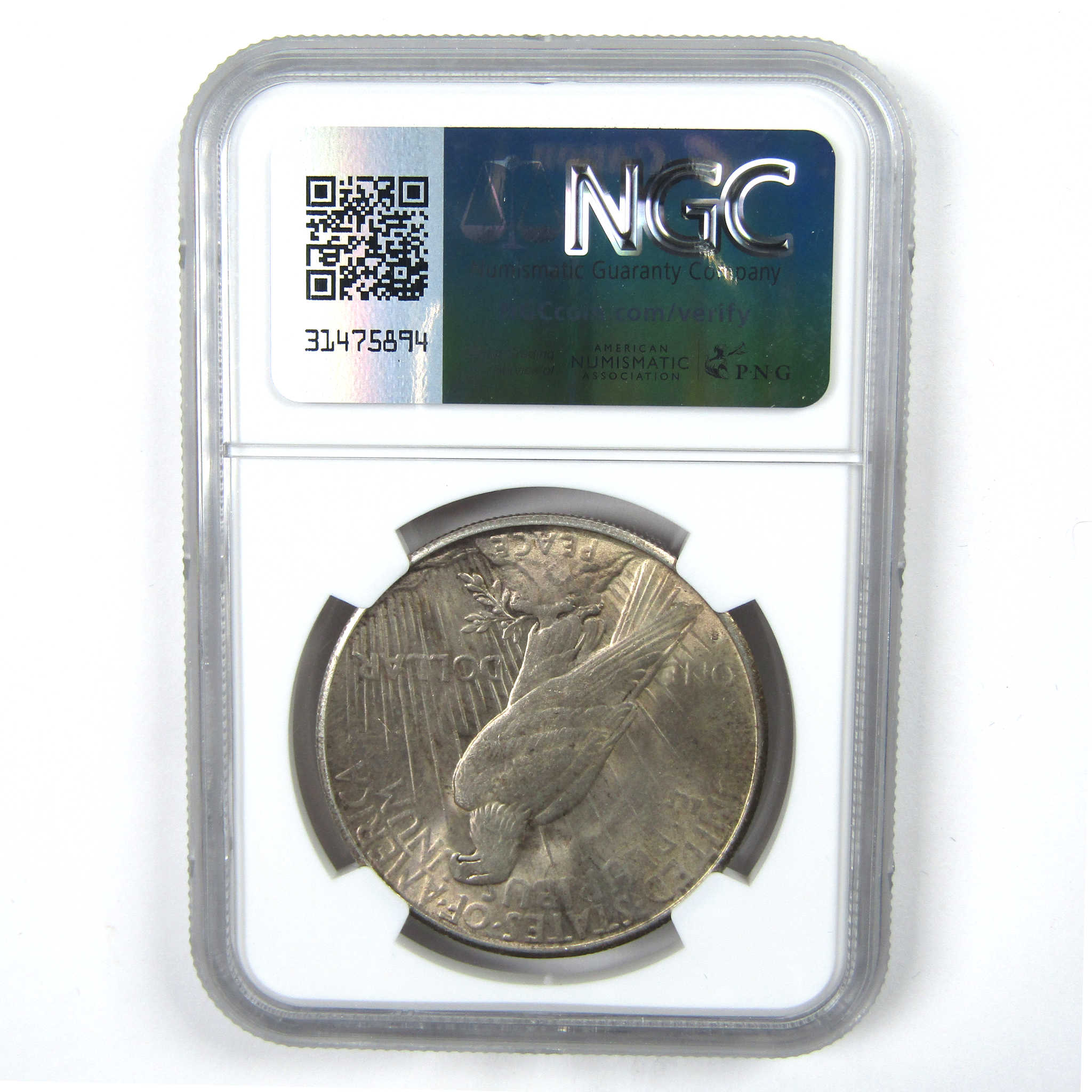 1934 S Peace Dollar MS 63 NGC Silver $1 Uncirculated Coin SKU:CPC7190