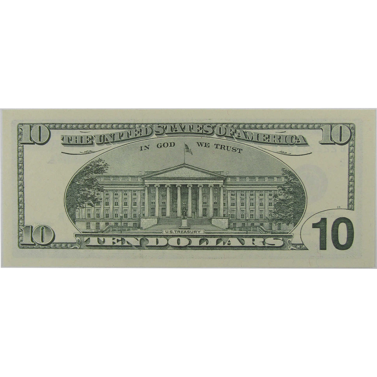 $10 Federal Reserve Note CCU Choice Crisp Uncirculated Split Quad