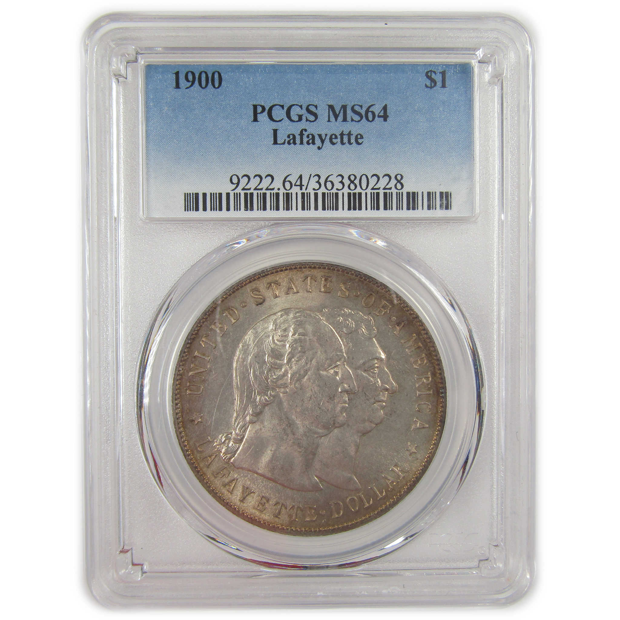 Lafayette Commemorative Dollar 1900 MS 64 PCGS Silver SKU:I20935