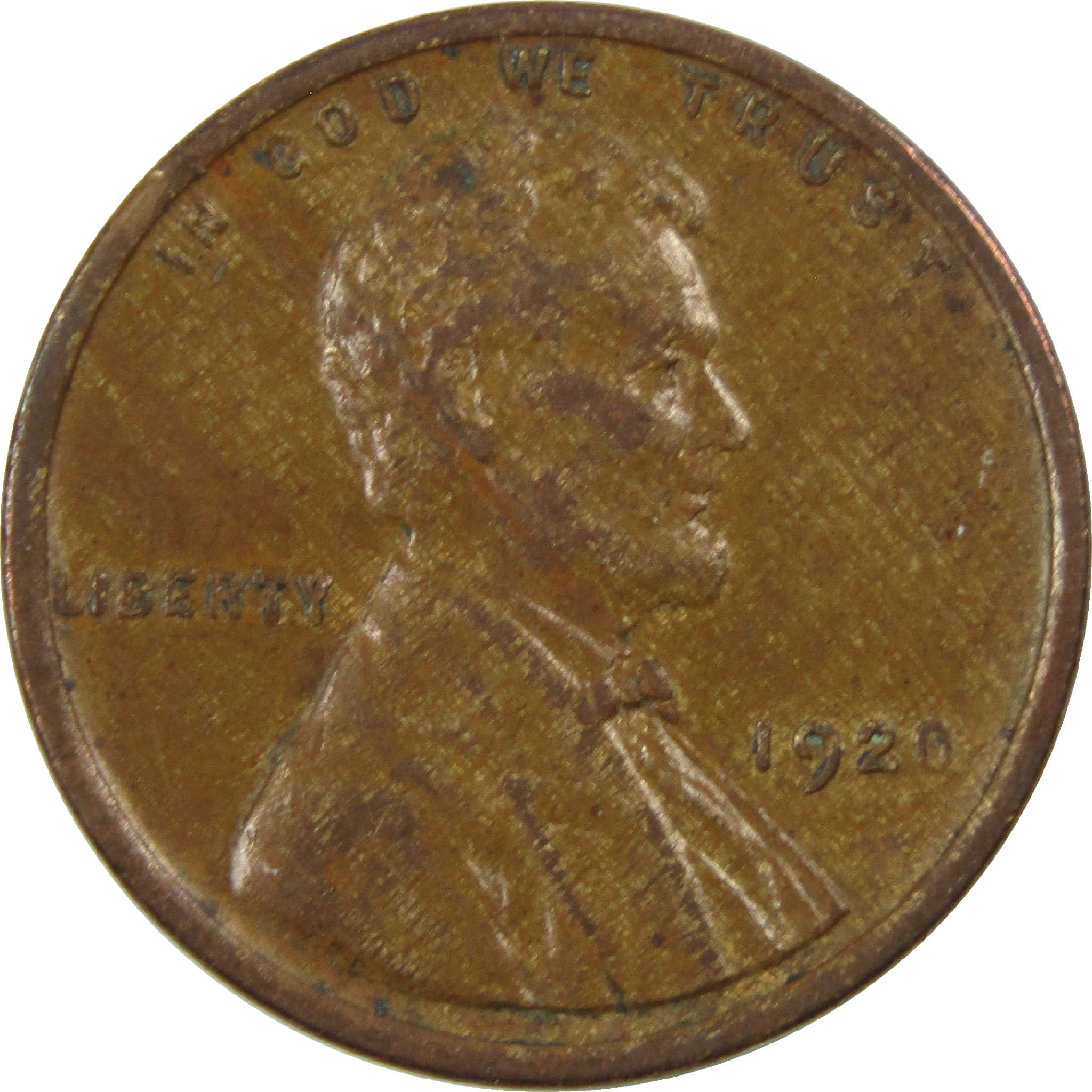 1920 Lincoln Wheat Cent AU About Uncirculated Penny 1c Coin SKU:I12208