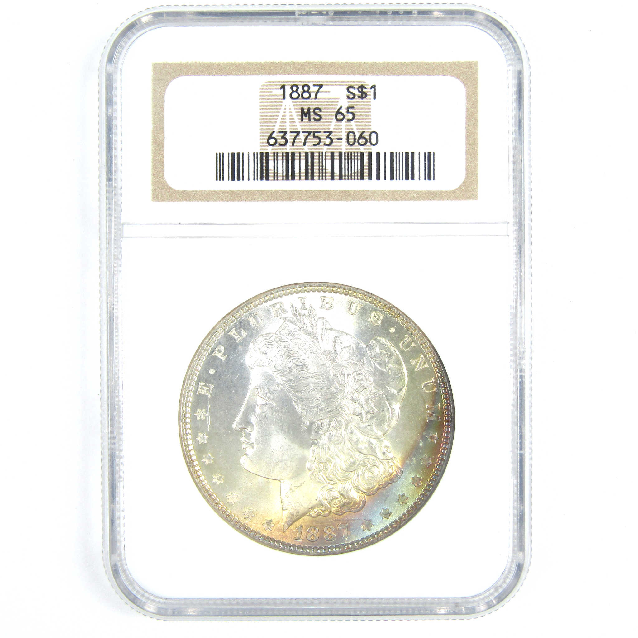 1887 Morgan Dollar MS 65 NGC Silver $1 Uncirculated Coin SKU:CPC8587 - Morgan coin - Morgan silver dollar - Morgan silver dollar for sale - Profile Coins &amp; Collectibles