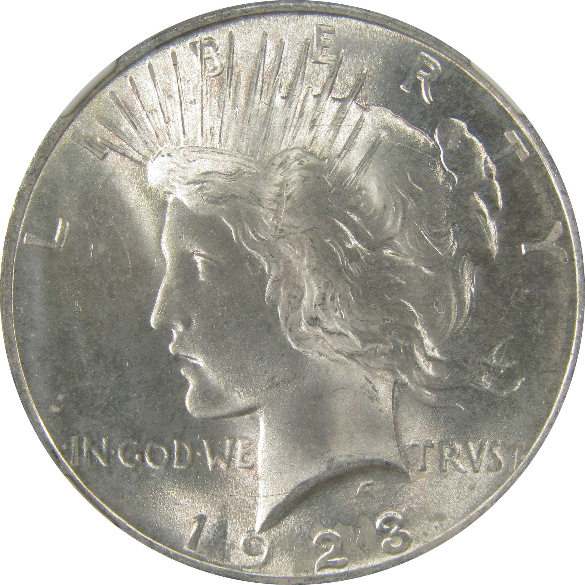 1923 Peace Dollar MS 66 NGC Silver Uncirculated $1 Coin SKU:I23603
