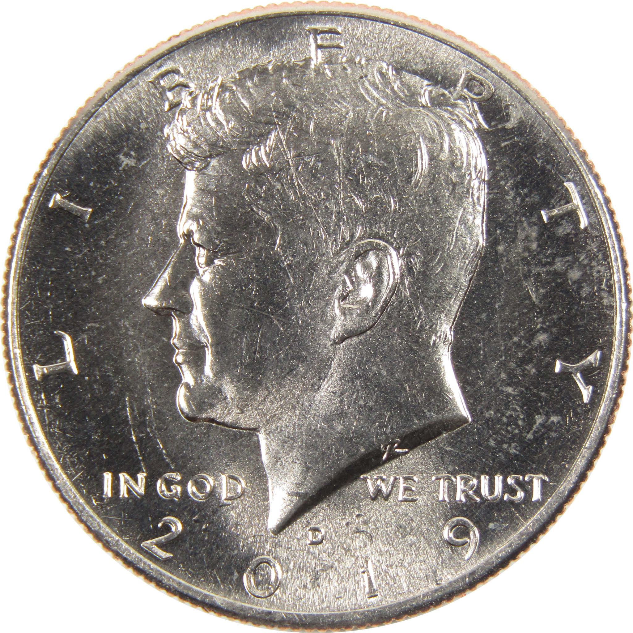 2019 D Kennedy Half Dollar BU Uncirculated Clad 50c Coin