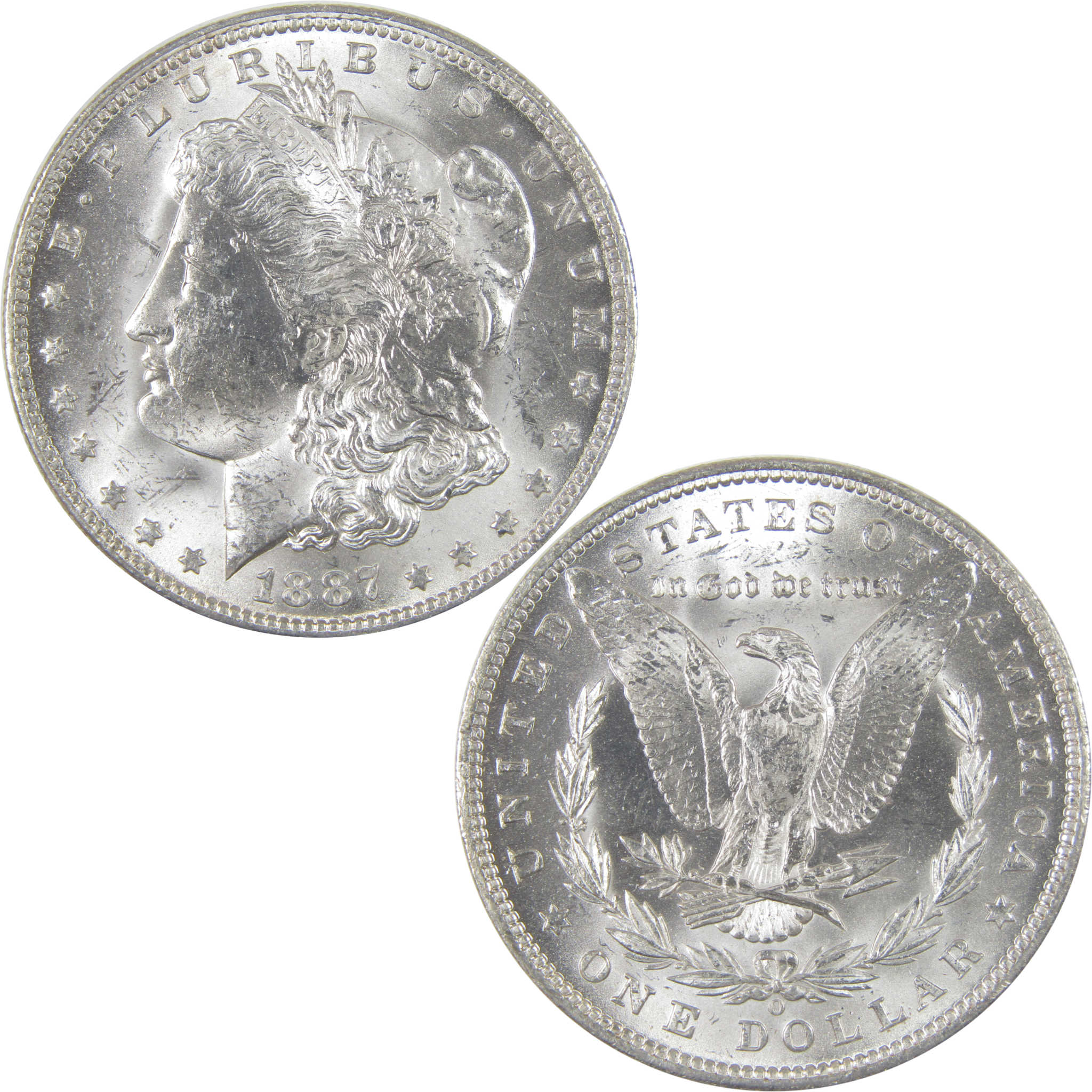 1887 O Morgan Dollar BU Choice Uncirculated Silver $1 Coin SKU:I16948 - Morgan coin - Morgan silver dollar - Morgan silver dollar for sale - Profile Coins &amp; Collectibles