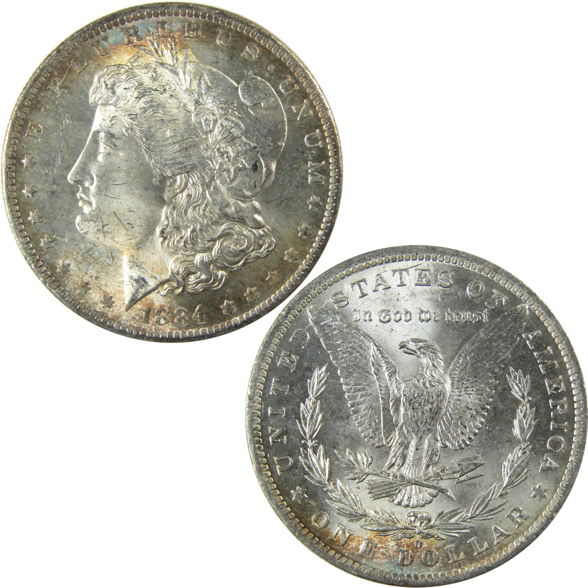 1883-1885 New Orleans Morgan Silver Dollar Set Uncirculated SKU:CP748