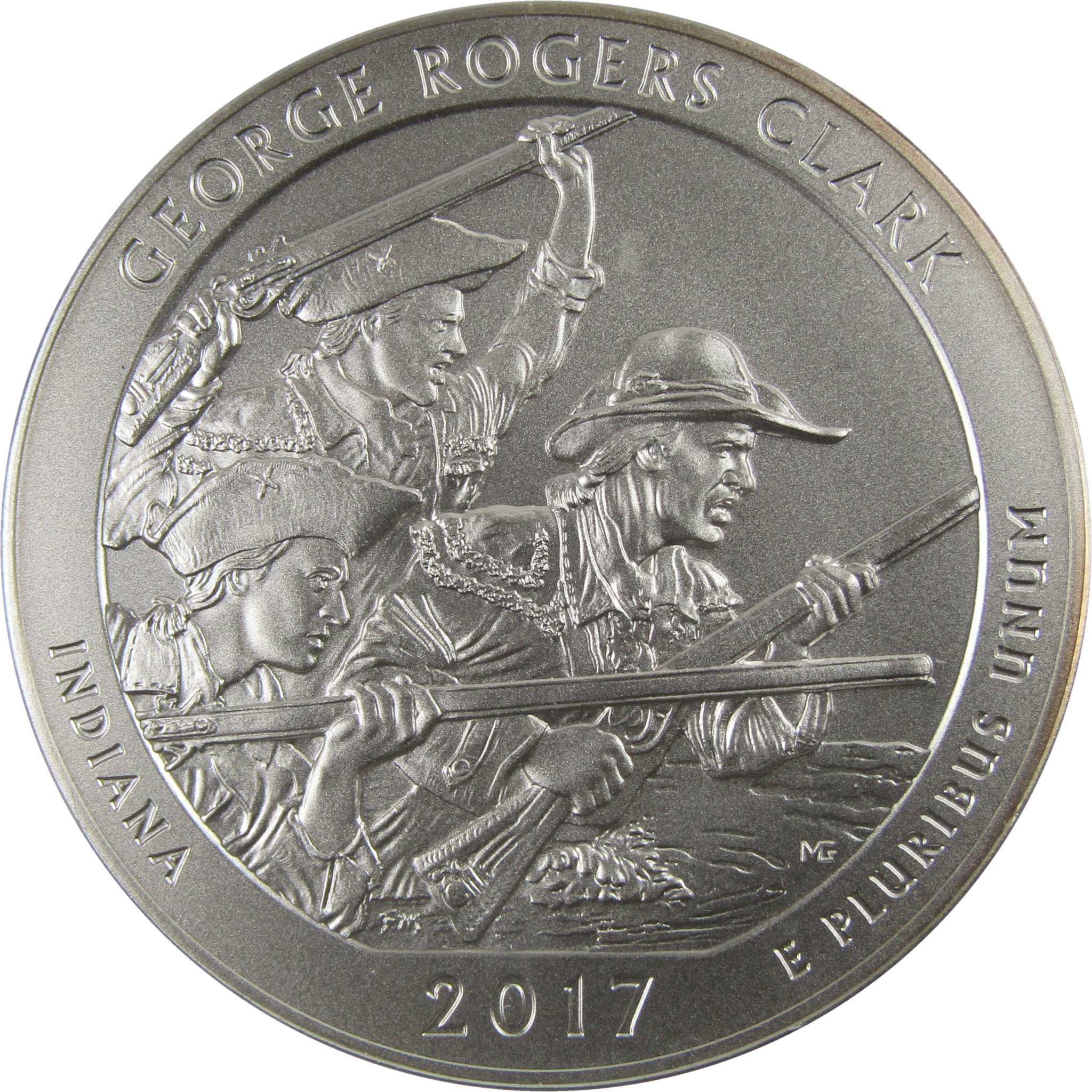 2017 P George Rogers Clark National Park 5 oz Silver OGP SKU:CPC3058