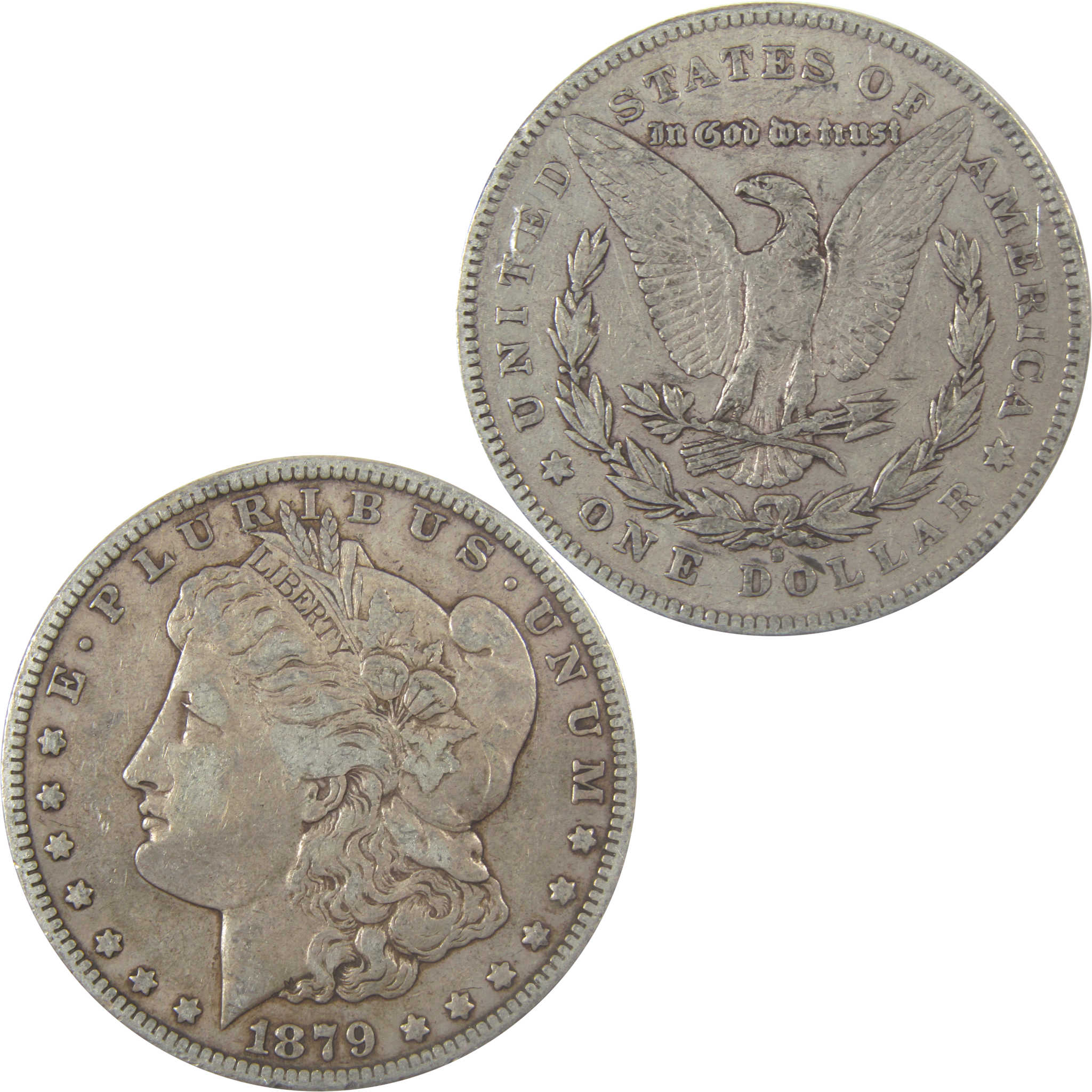 1879 S Rev 78 Morgan Silver Dollar VF Very Fine $1 Coin SKU:I22675 - Morgan coin - Morgan silver dollar - Morgan silver dollar for sale - Profile Coins &amp; Collectibles