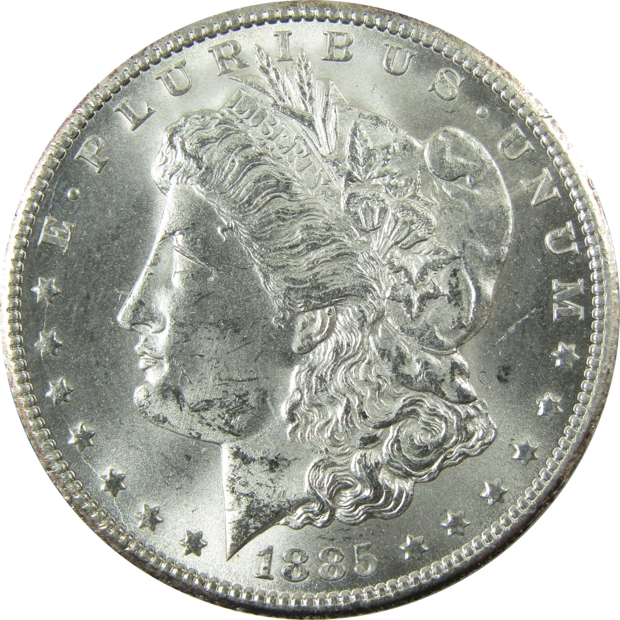 1885 CC Morgan Silver Dollar Uncirculated Mint State SKU:CP1355 - Morgan coin - Morgan silver dollar - Morgan silver dollar for sale - Profile Coins &amp; Collectibles