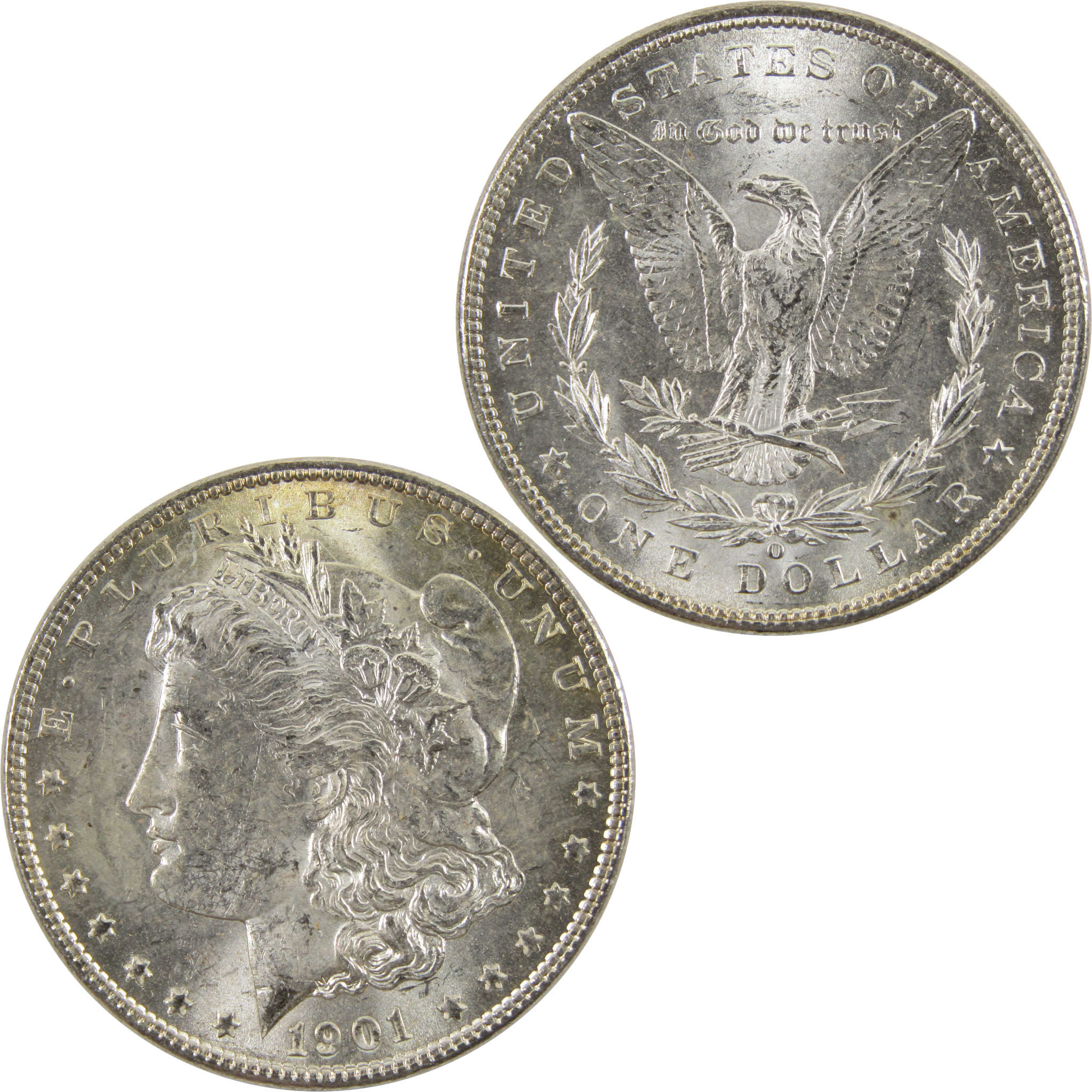 1901 O Morgan Dollar BU Uncirculated 90% Silver $1 Coin SKU:I10471 - Morgan coin - Morgan silver dollar - Morgan silver dollar for sale - Profile Coins &amp; Collectibles