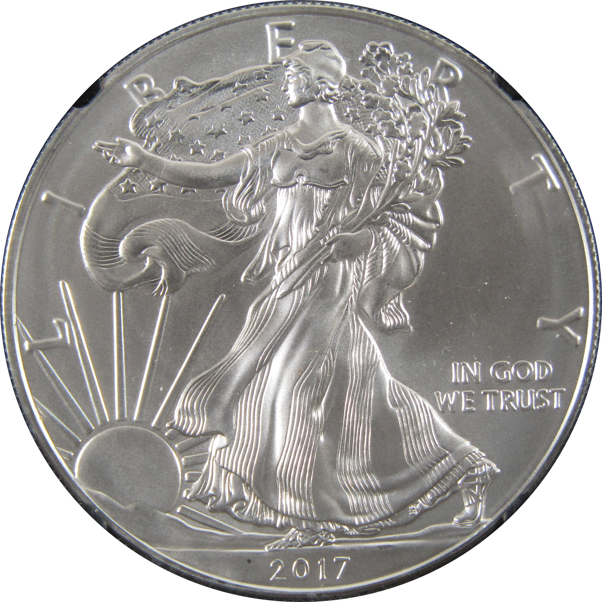 2017 American Silver Eagle MS 70 NGC $1 Early Releases SKU:CPC3470