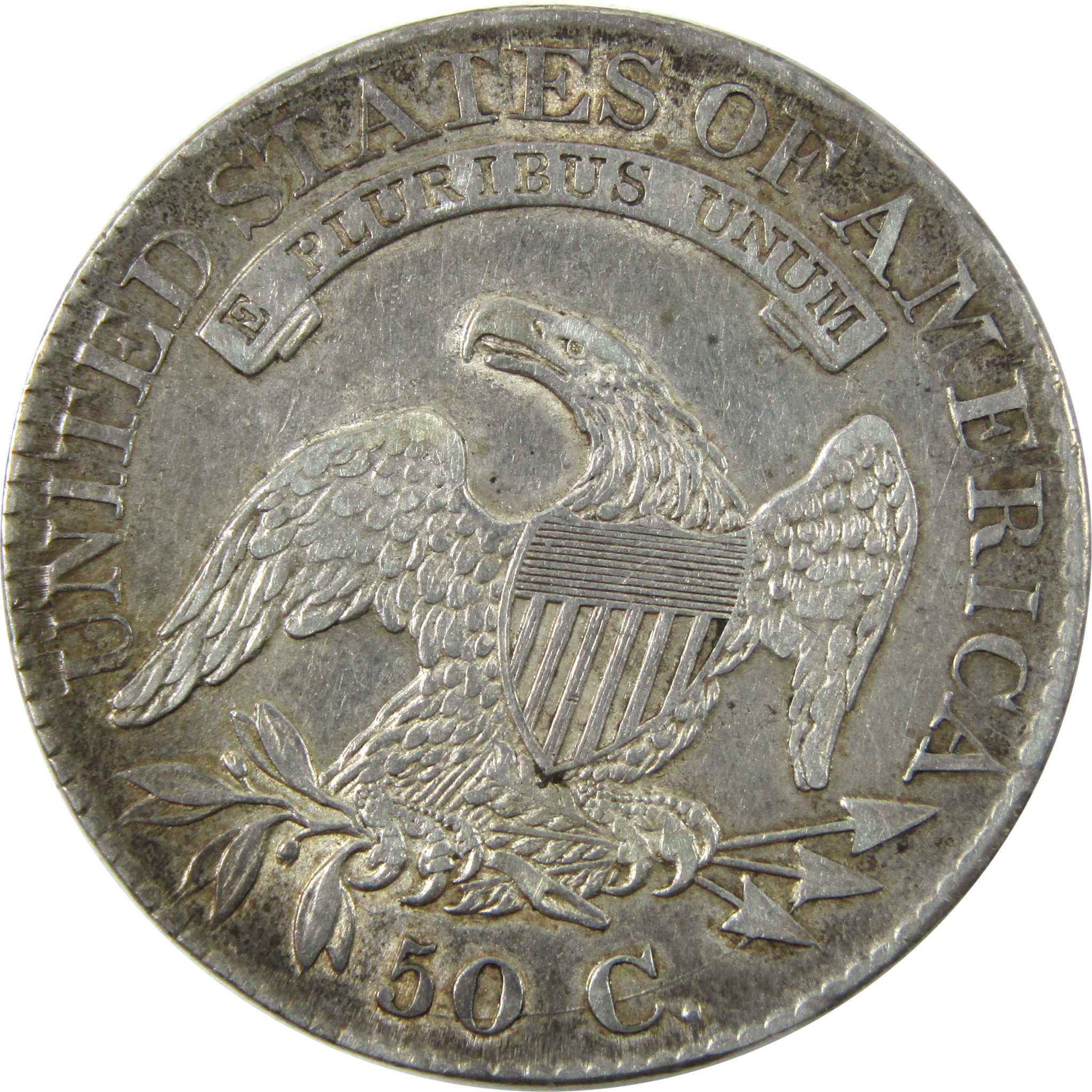 1826 Capped Bust Half Dollar AU About Uncirculated Silver SKU:I14168