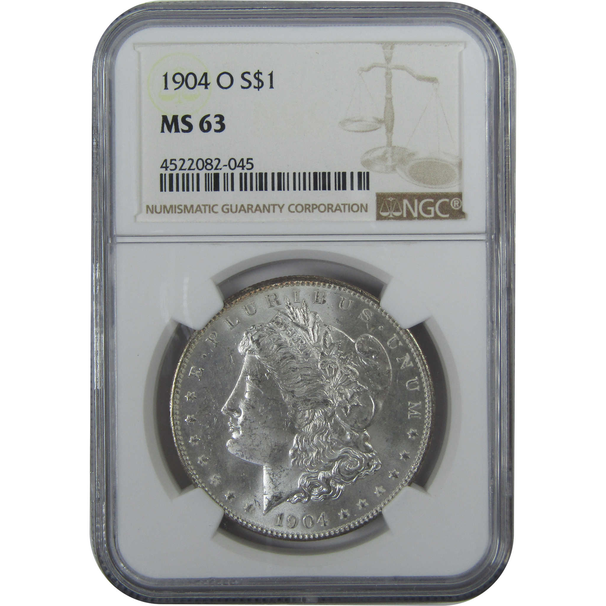 1904 O Morgan Dollar MS 63 NGC Silver $1 Uncirculated Coin SKU:I15800 - Morgan coin - Morgan silver dollar - Morgan silver dollar for sale - Profile Coins &amp; Collectibles