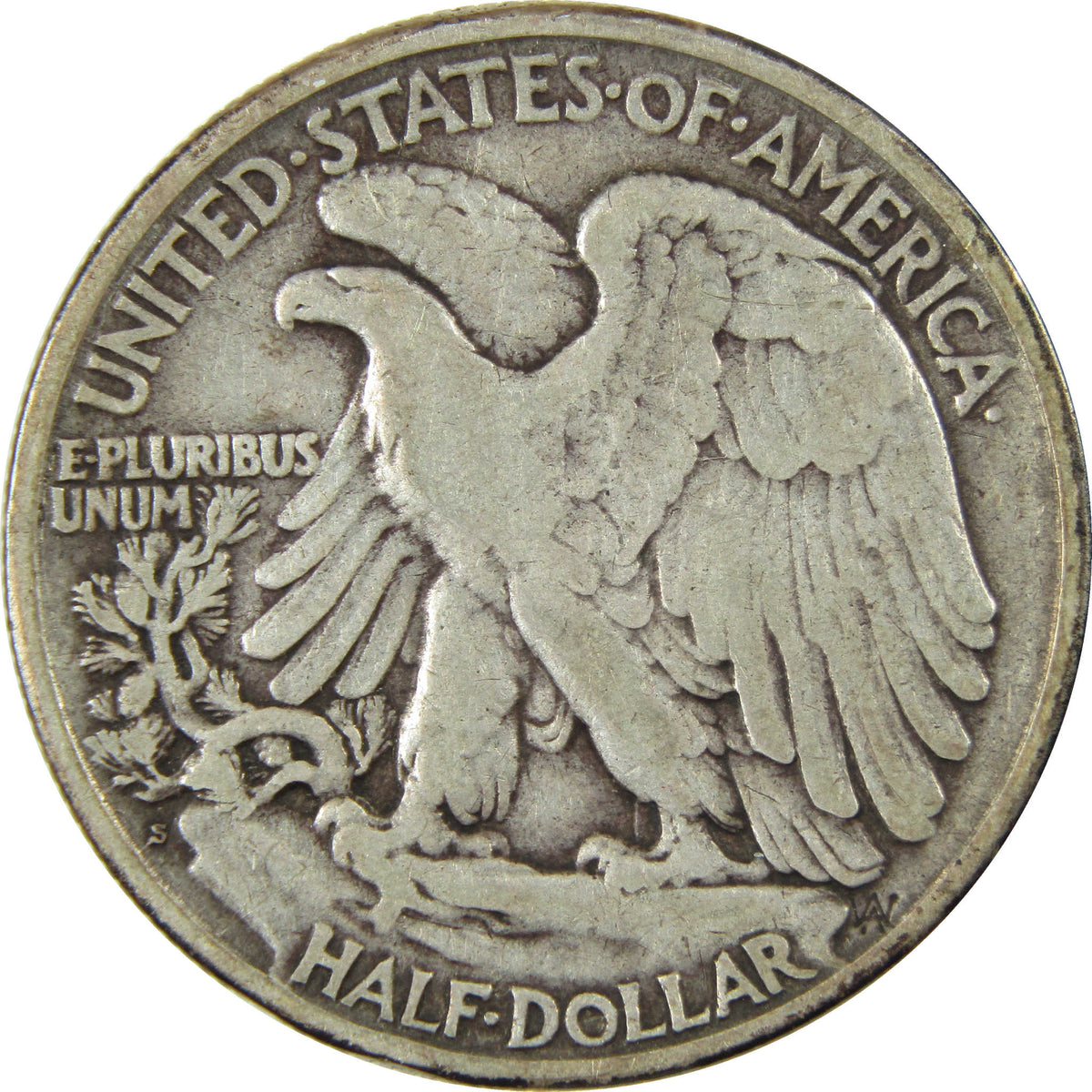 1923 S Liberty Walking Silver Half Dollar VF Very Fine Coin SKU:I28631