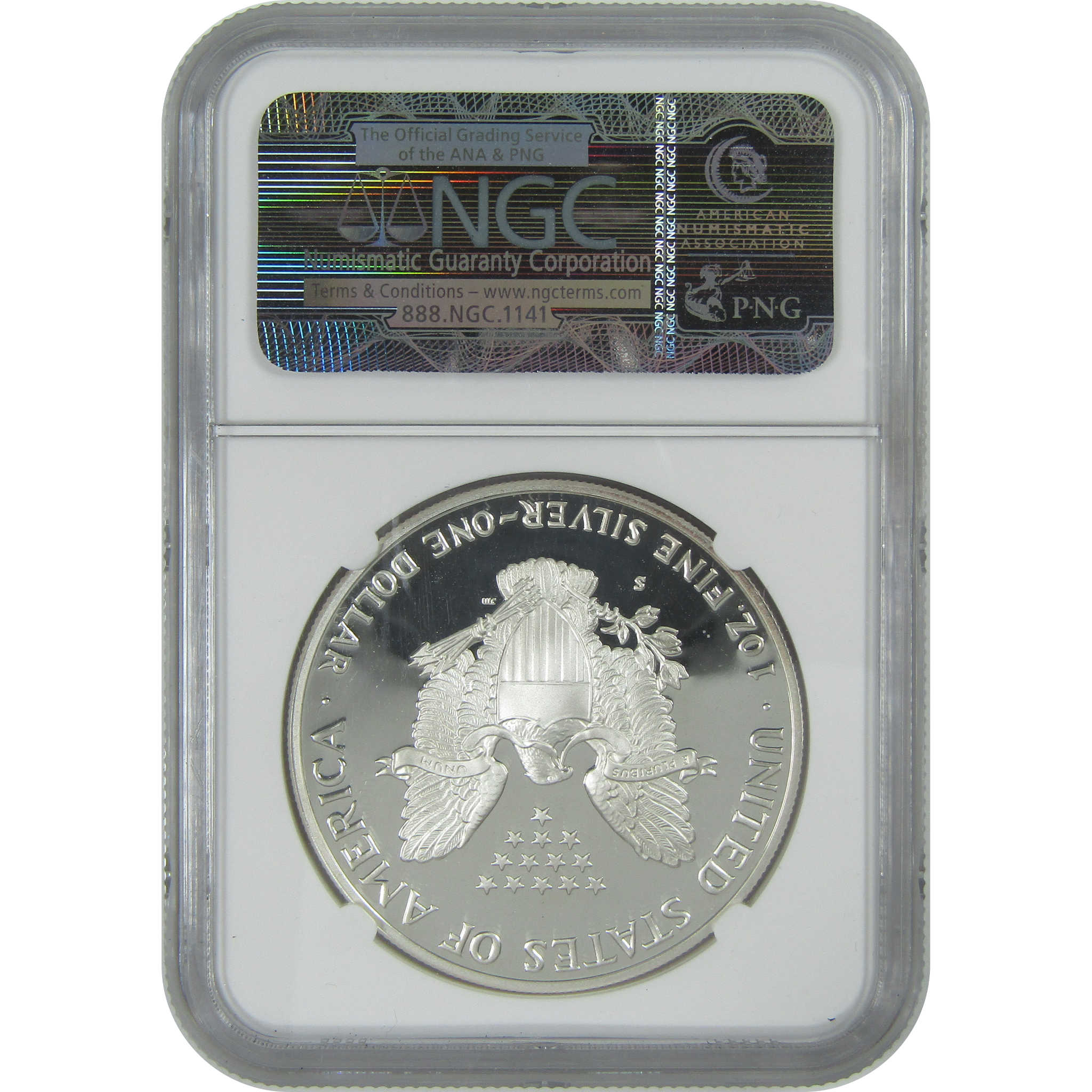 1987 S American Eagle $1 PF 69 UCAM NGC 1 oz .999 Silver SKU:CPC9511