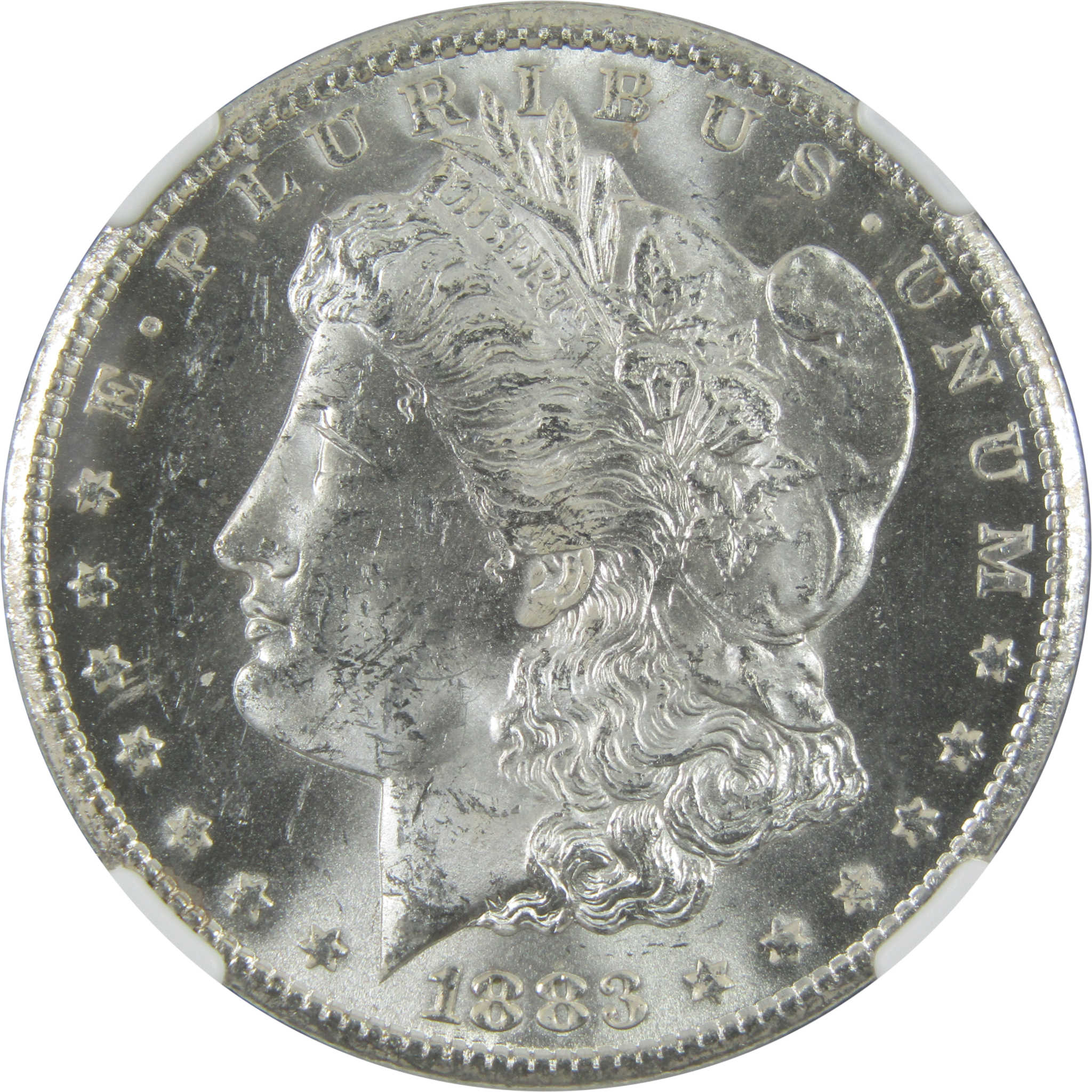 1883 CC Morgan Dollar MS 62 NGC Silver $1 Uncirculated Coin SKU:I14861 - Morgan coin - Morgan silver dollar - Morgan silver dollar for sale - Profile Coins &amp; Collectibles