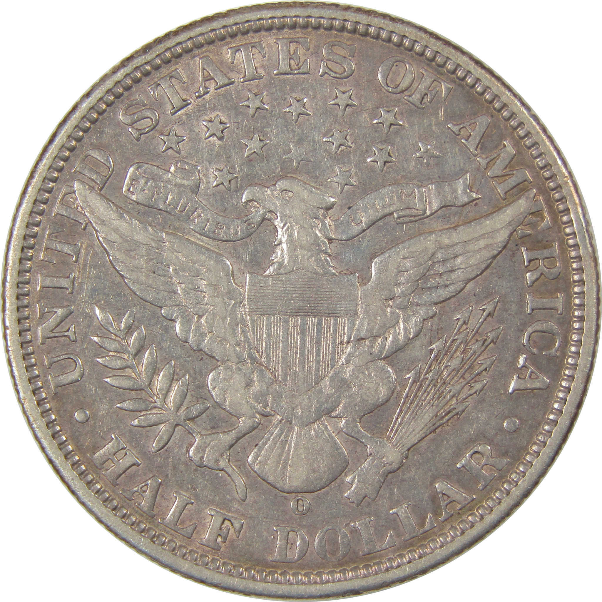 1900 O Barber Half Dollar XF EF Extremely Fine Silver SKU:I23850