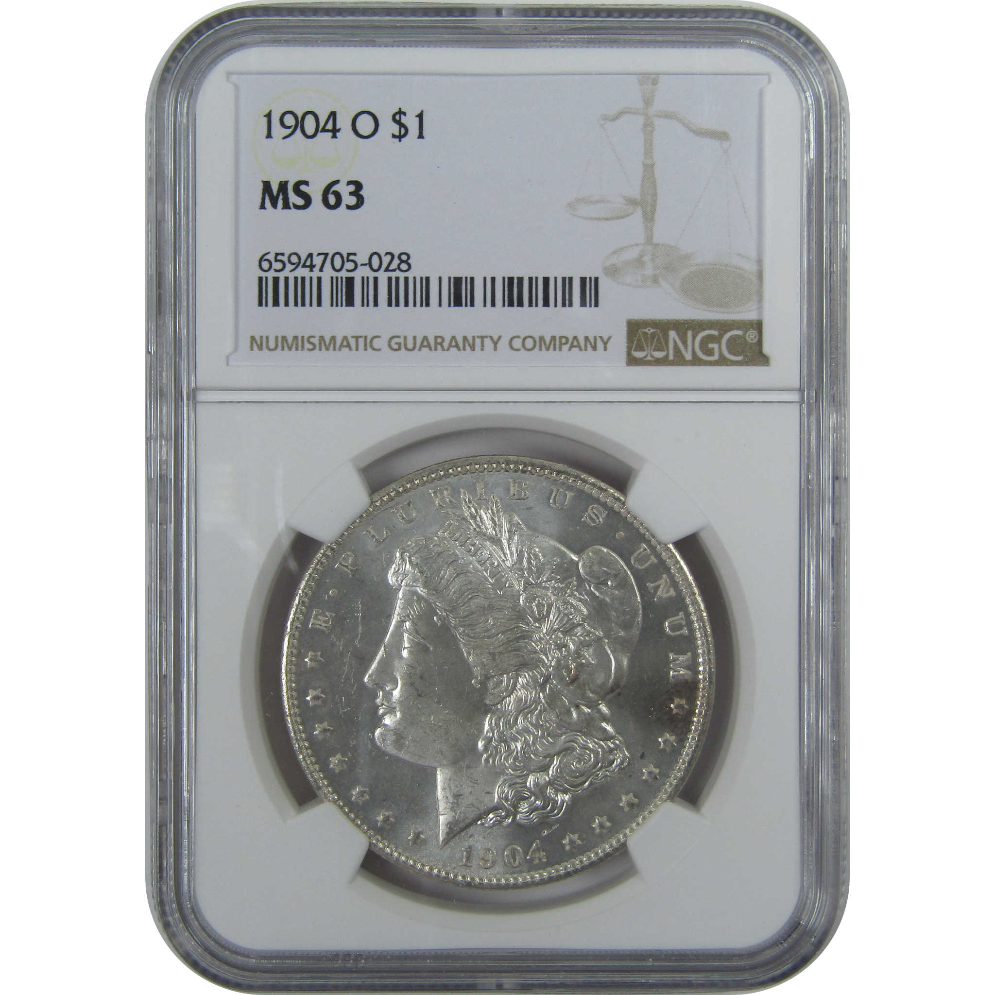 1904 O Morgan Dollar MS 63 NGC Silver $1 Uncirculated Coin SKU:I15790 - Morgan coin - Morgan silver dollar - Morgan silver dollar for sale - Profile Coins &amp; Collectibles