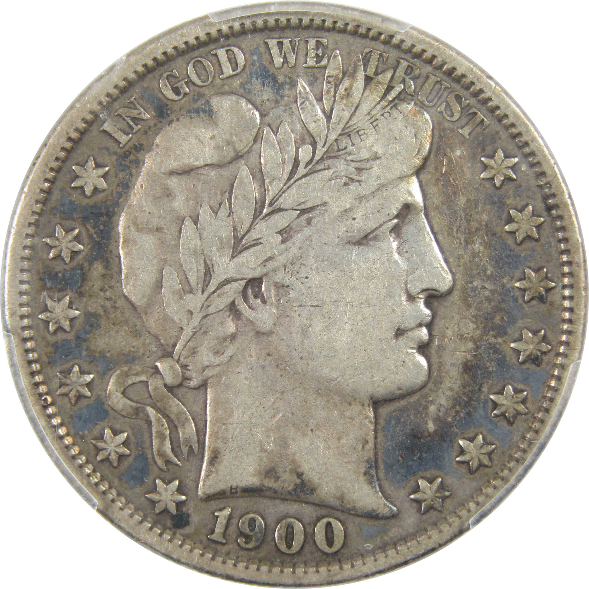 1900 Barber Half Dollar VF 30 PCGS Silver 50c Coin SKU:I12830