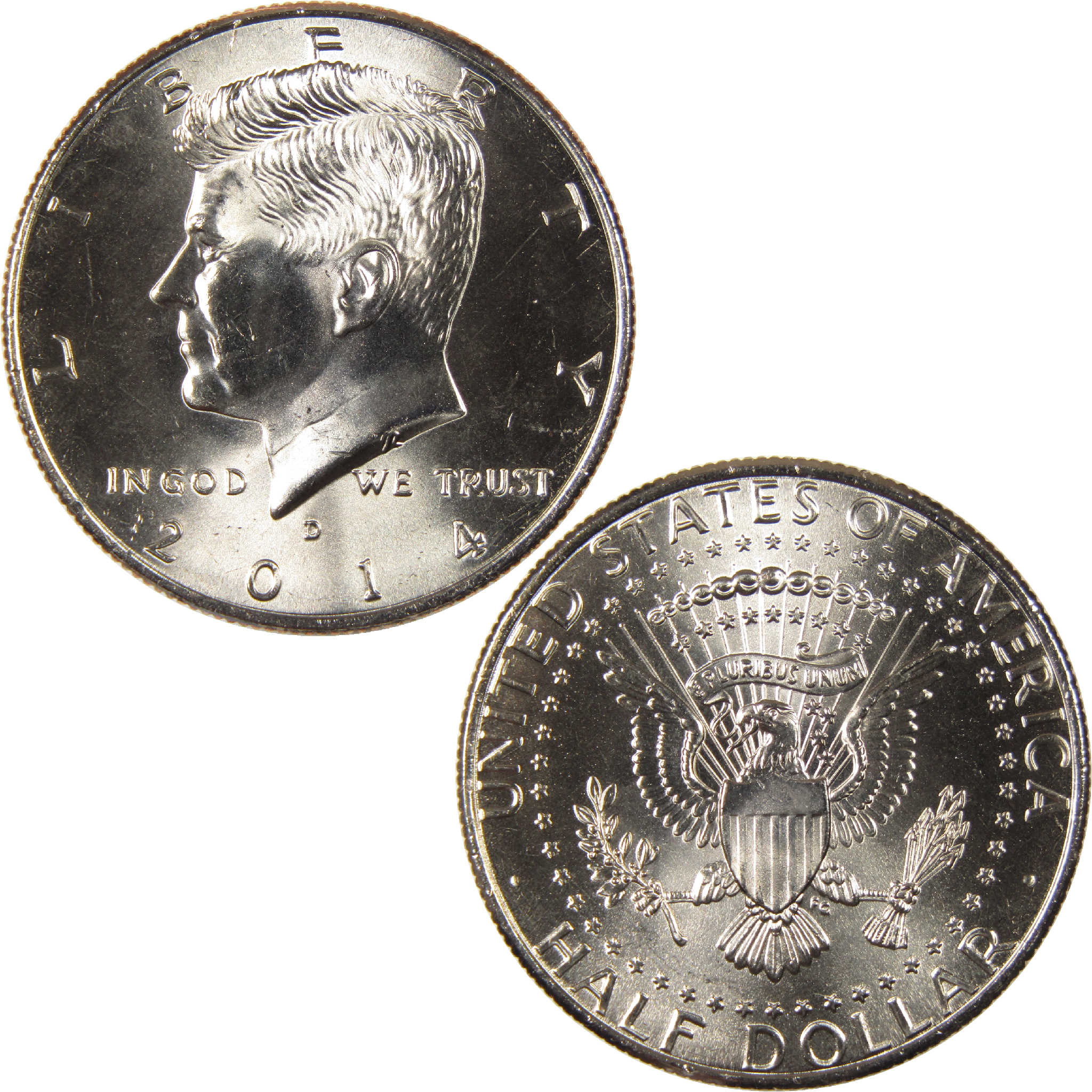 2014 D Kennedy Half Dollar Uncirculated Clad 50c Coin