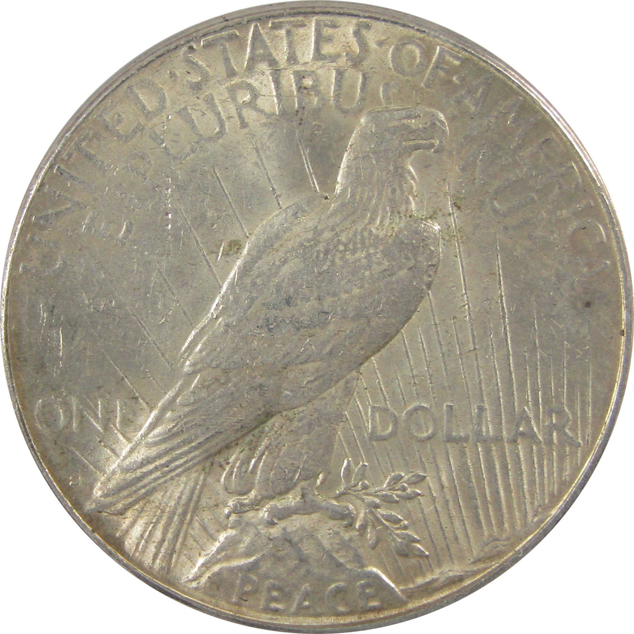 1923 S Peace Dollar AU 58 ANACS Silver $1 Coin SKU:I22160