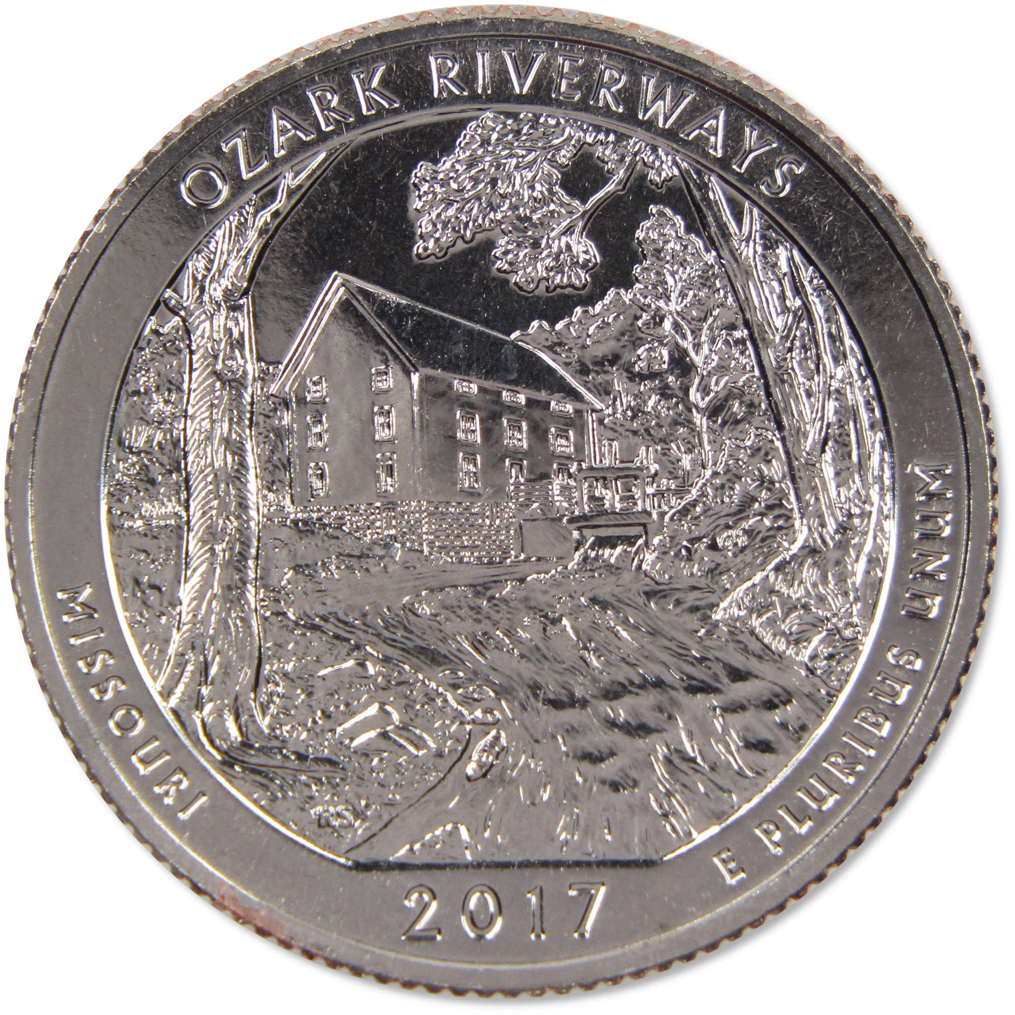 2017 S Quarter 5 Coin Set Clad Uncirculated Mint State 25c Collectible