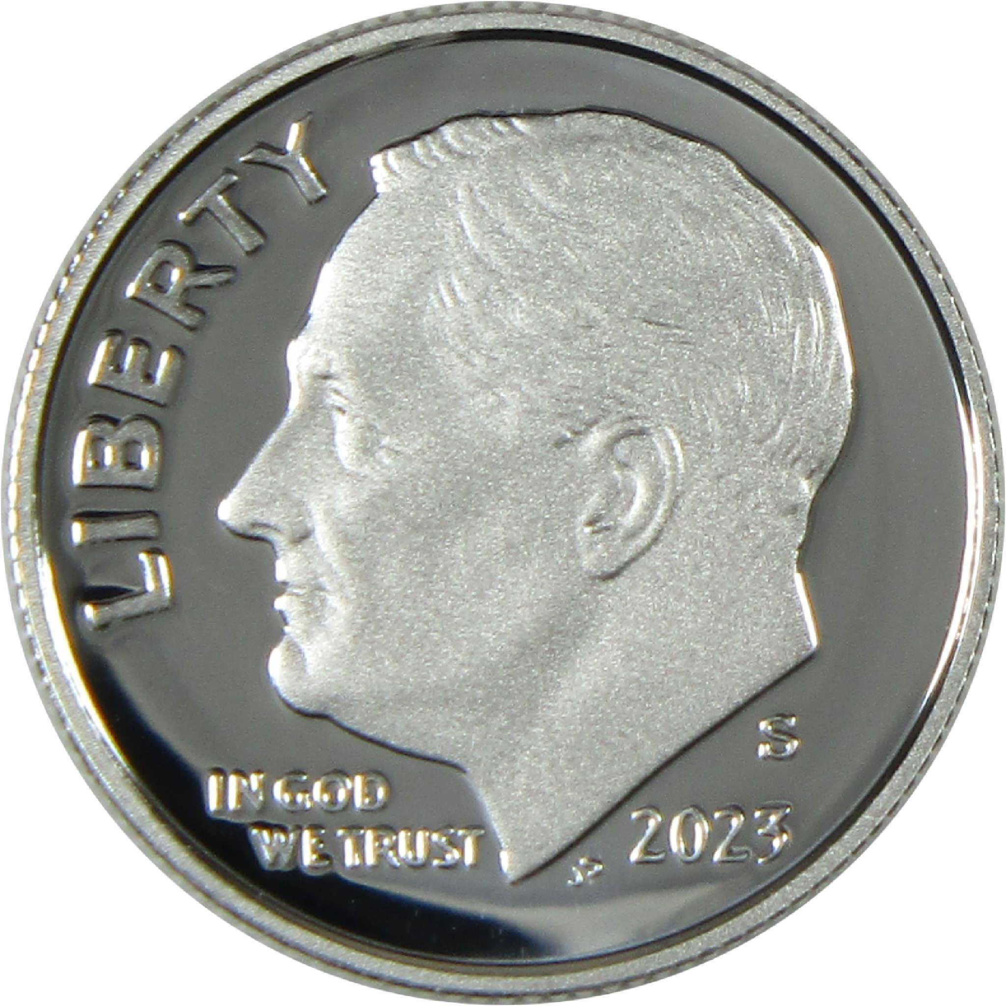 2023 S Roosevelt Silver Dime Proof 10c Coin Collectible