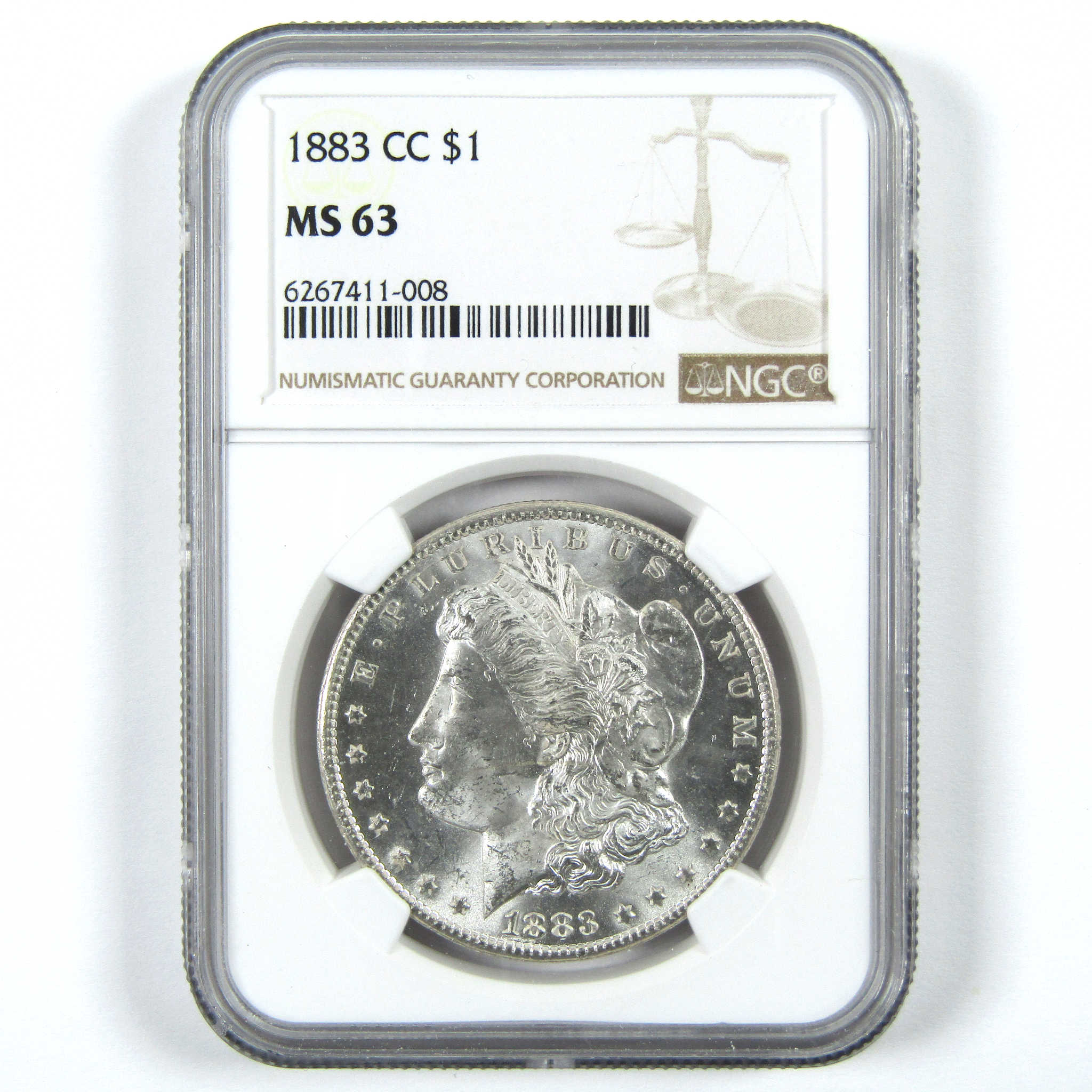 1883 CC Morgan Dollar MS 63 NGC Silver $1 Uncirculated Coin SKU:I14858 - Morgan coin - Morgan silver dollar - Morgan silver dollar for sale - Profile Coins &amp; Collectibles