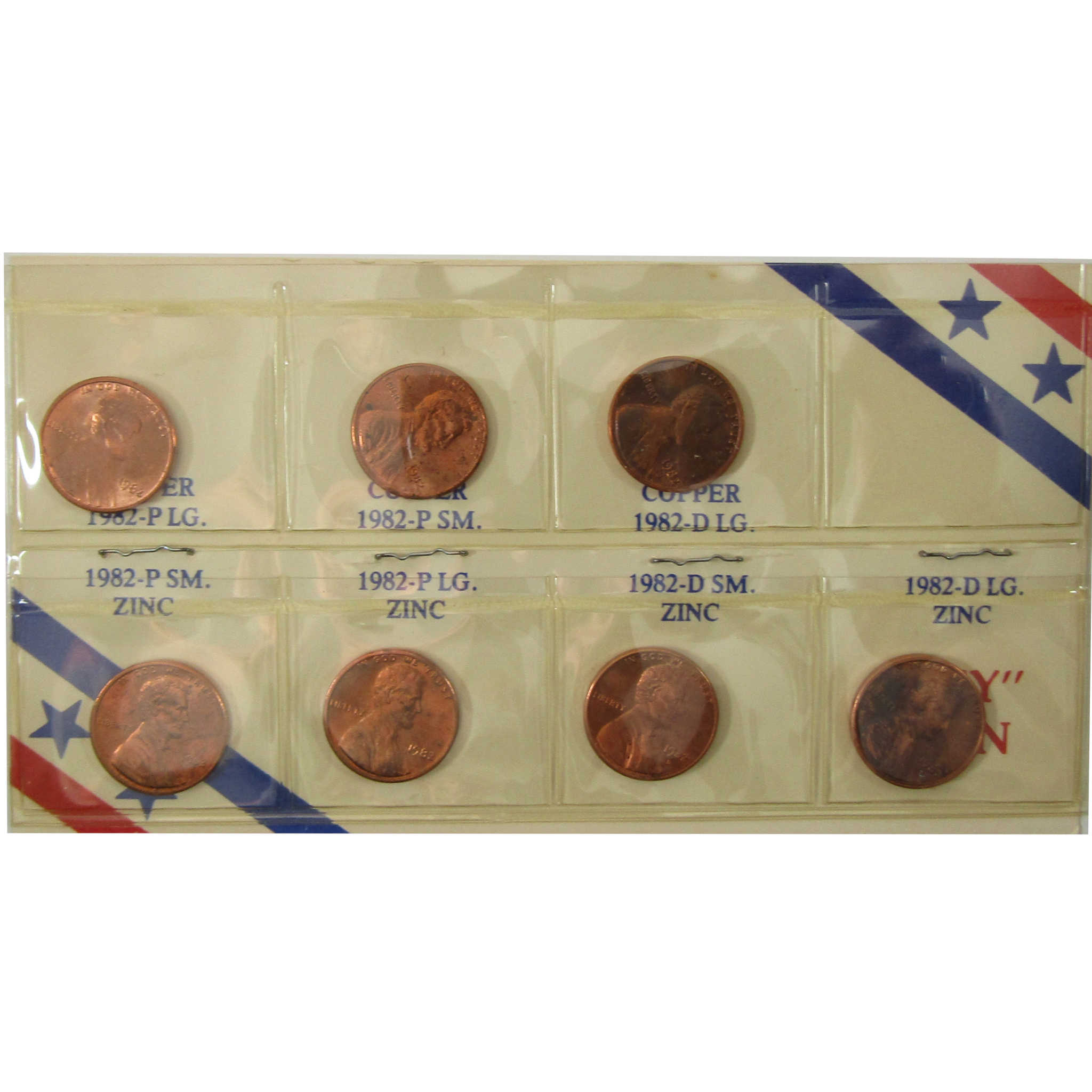 1982 P&D Unofficial 15-Coin Uncirculated Mint Set SKU:I28195