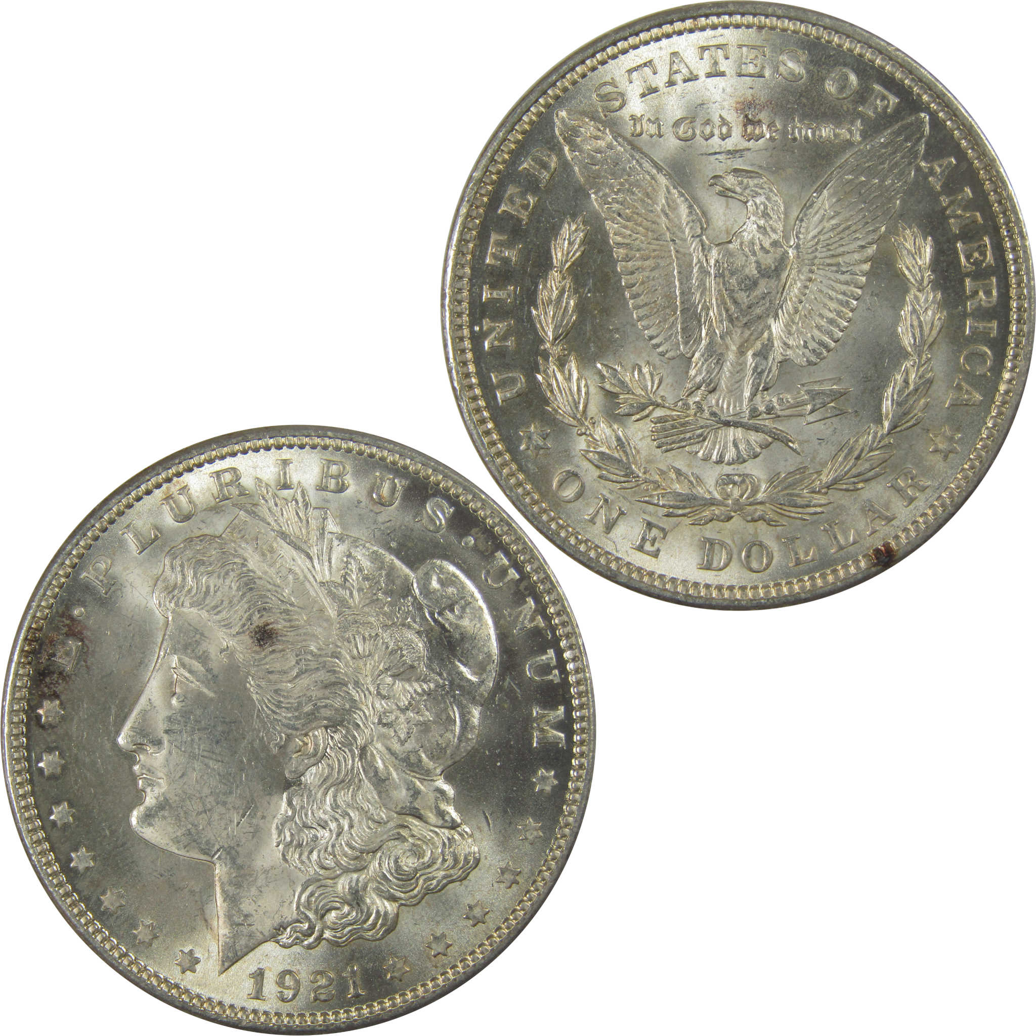 1921 Morgan Dollar Uncirculated Silver $1 Coin SKU:CPC1121 - Morgan coin - Morgan silver dollar - Morgan silver dollar for sale - Profile Coins &amp; Collectibles