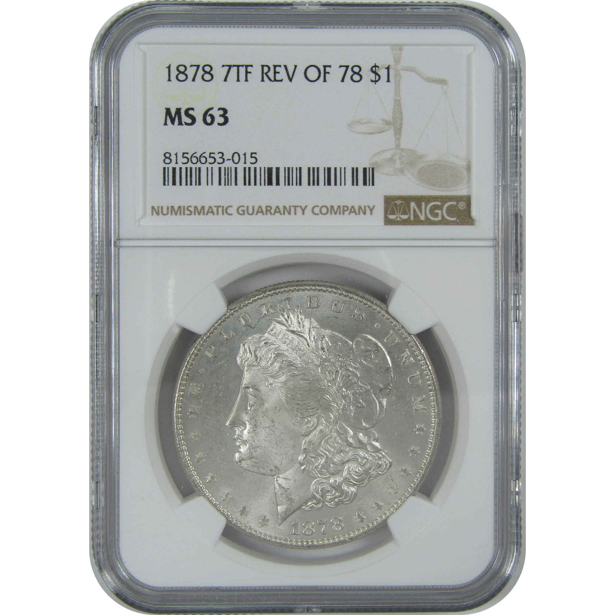 1878 7TF Rev 78 Morgan Dollar MS 63 NGC Silver $1 Coin SKU:I16473 - Morgan coin - Morgan silver dollar - Morgan silver dollar for sale - Profile Coins &amp; Collectibles