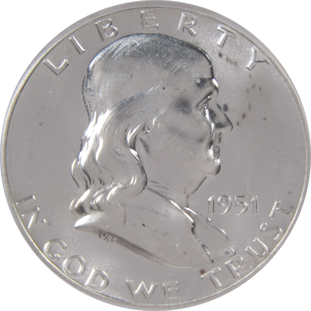 1951 Franklin Silver Half Dollar PR 65 ICG Proof 50c Coin SKU:I29151