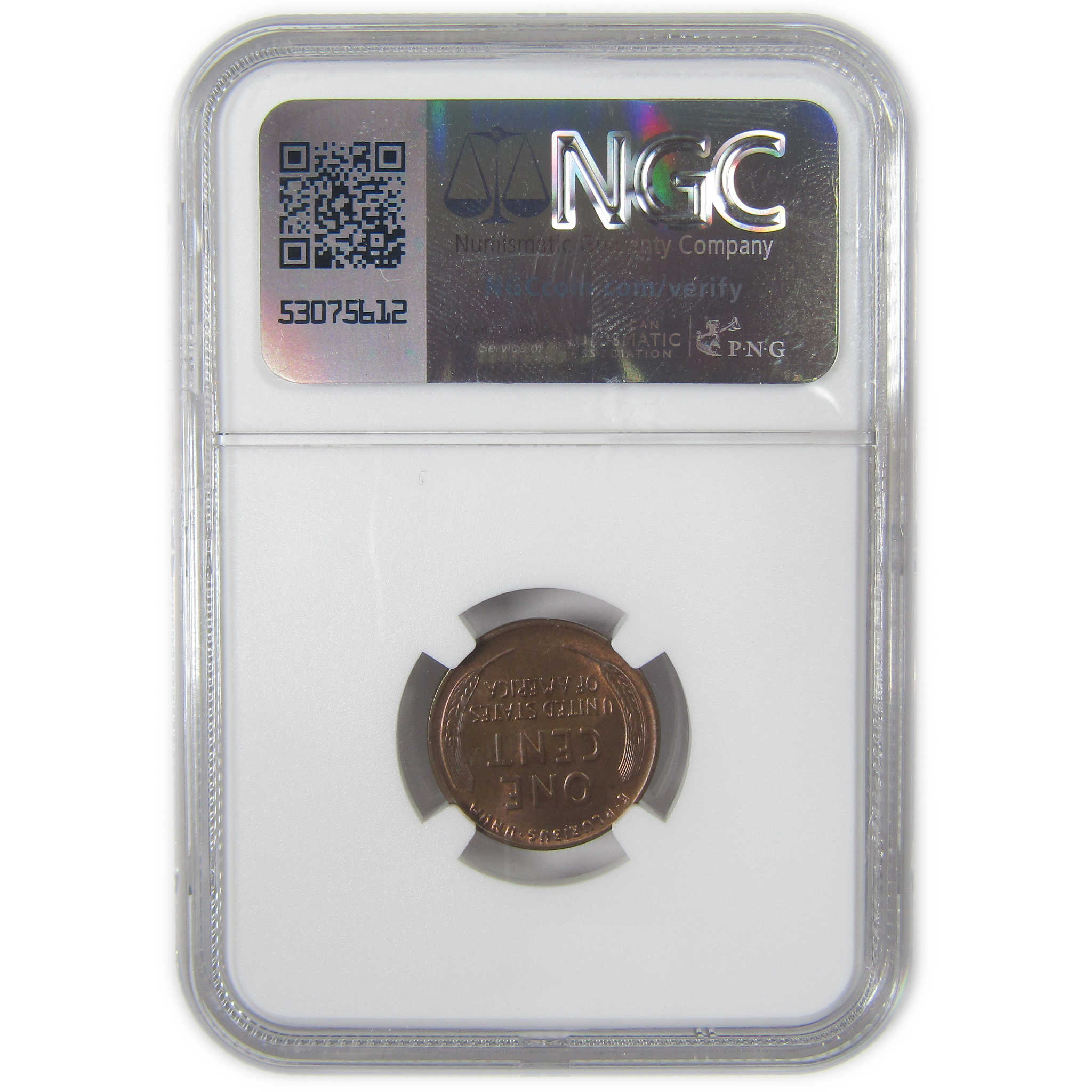 1925 D Lincoln Wheat Cent MS 63 BN NGC Bag Fragment SKU:I23377