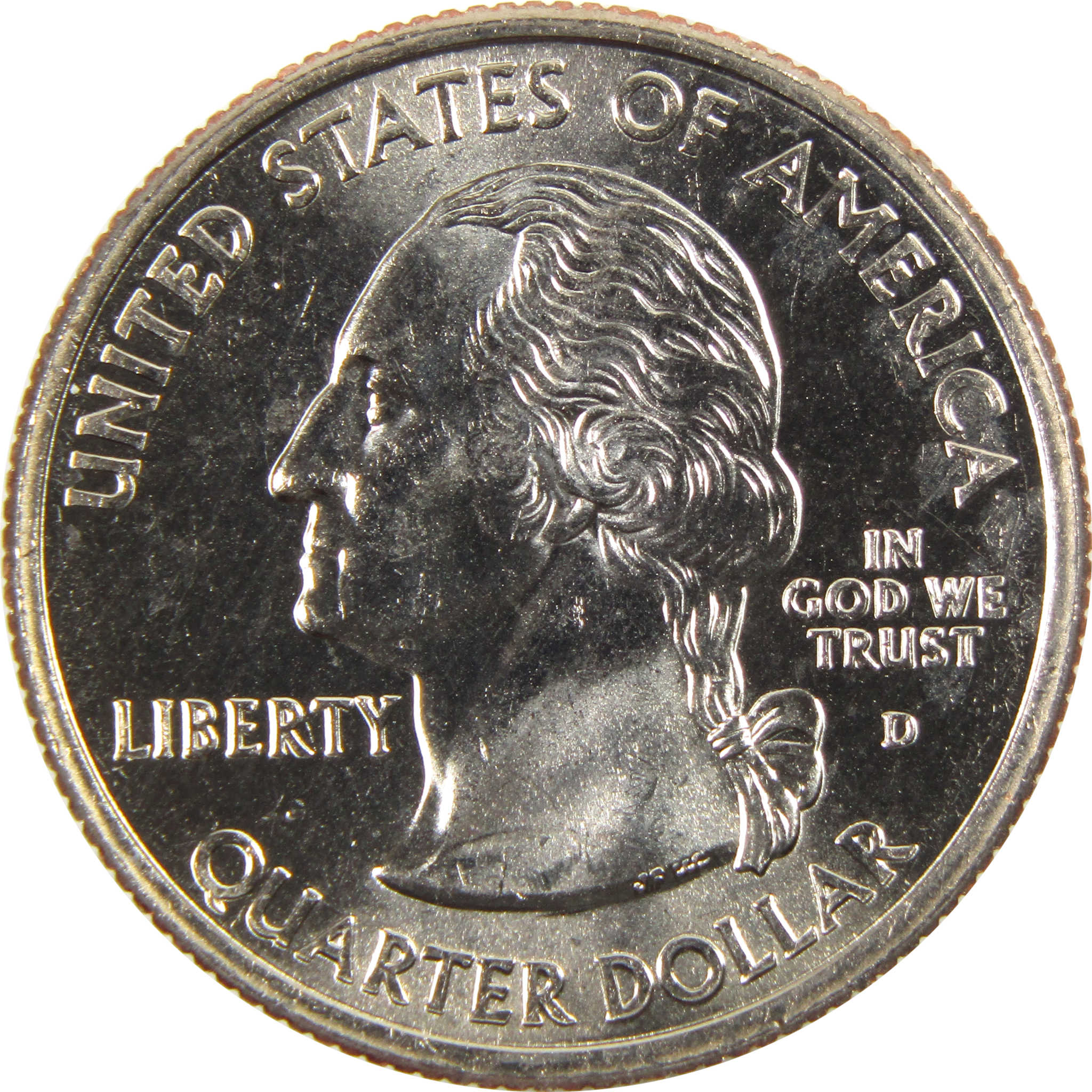 2004 D Iowa State Quarter BU Uncirculated Clad 25c Coin