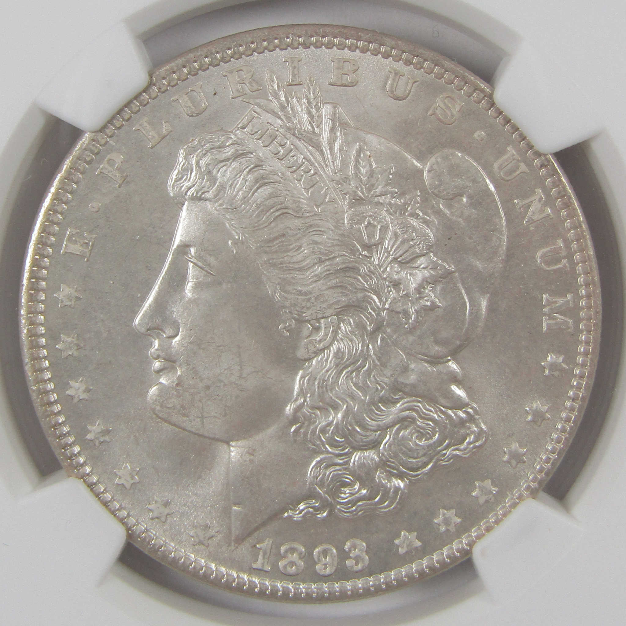 1893 Morgan Silver Dollar MS 64 NGC CAC Uncirculated $1 Coin - Morgan coin - Morgan silver dollar - Morgan silver dollar for sale - Profile Coins &amp; Collectibles