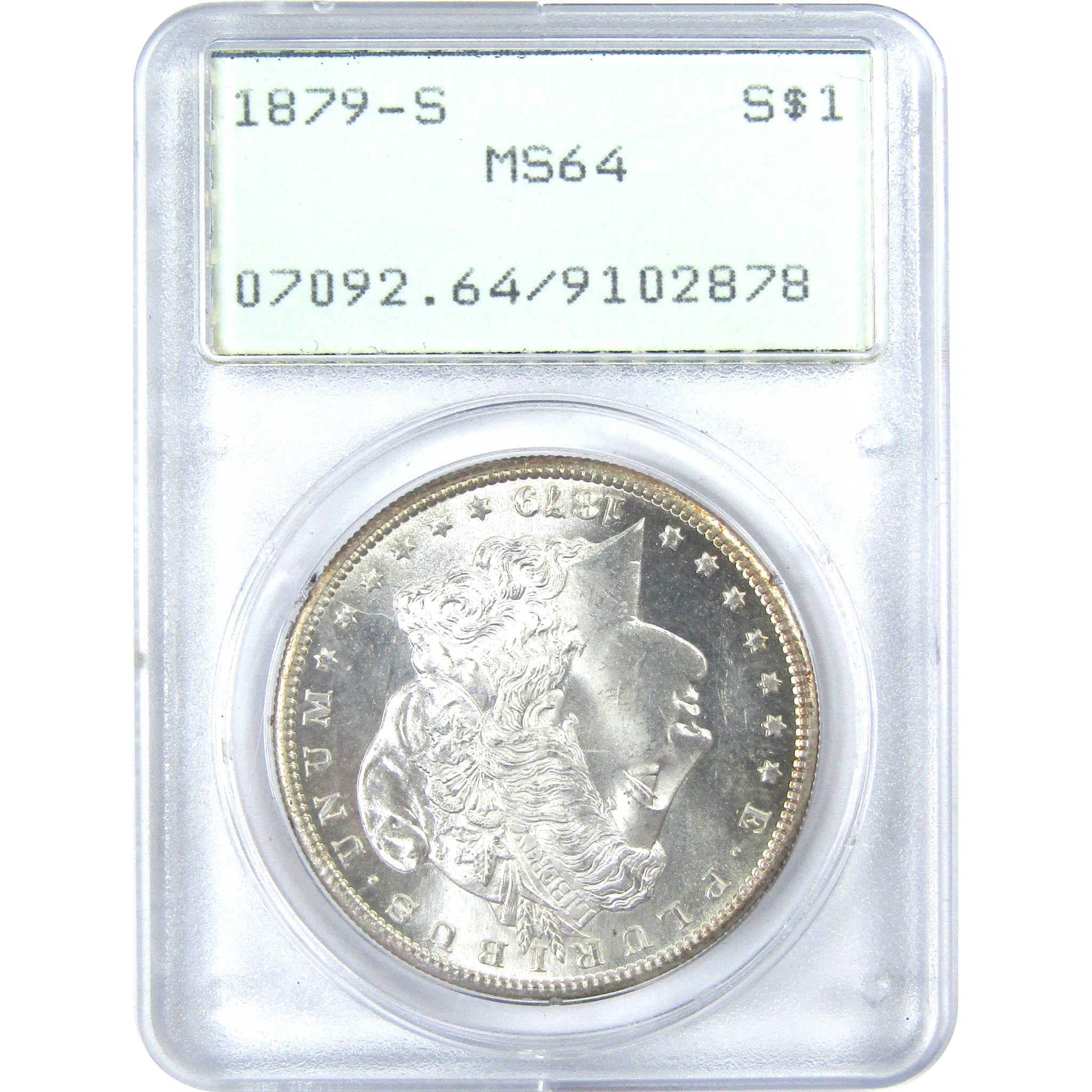 1879 S Morgan Dollar MS 64 PCGS Silver $1 Uncirculated Coin SKU:I15945 - Morgan coin - Morgan silver dollar - Morgan silver dollar for sale - Profile Coins &amp; Collectibles