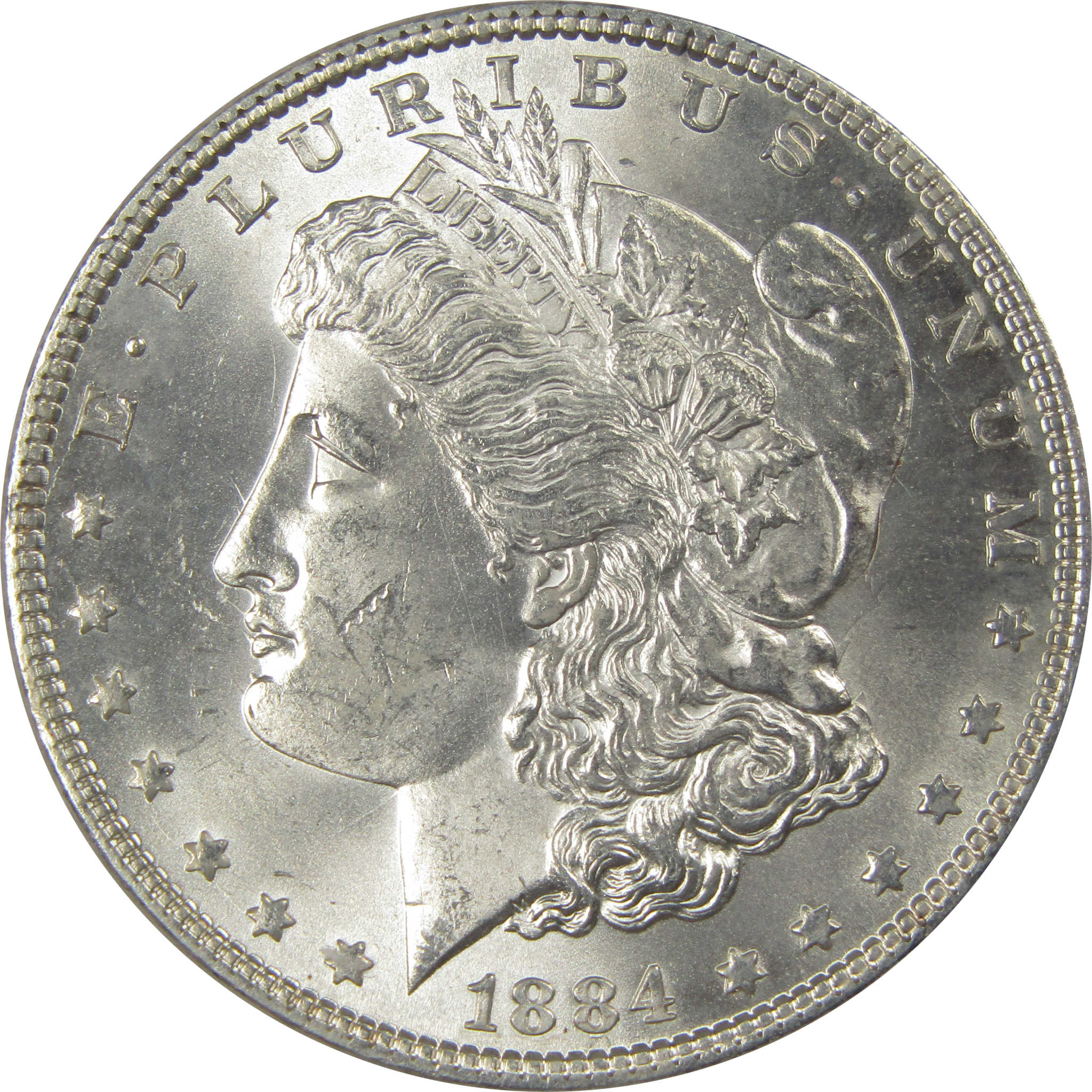 1884 Morgan Dollar Uncirculated Silver $1 Coin SKU:I21530 - Morgan coin - Morgan silver dollar - Morgan silver dollar for sale - Profile Coins &amp; Collectibles