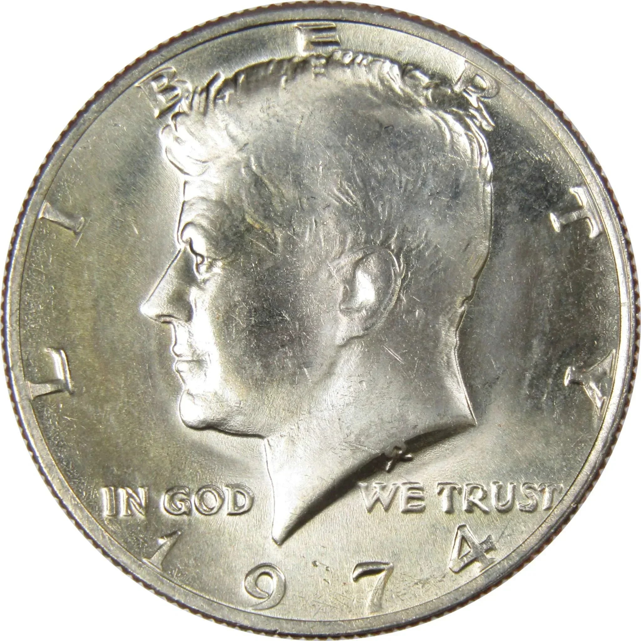 1974 Kennedy Half Dollar Clad Uncirculated Mint State 50c Coin