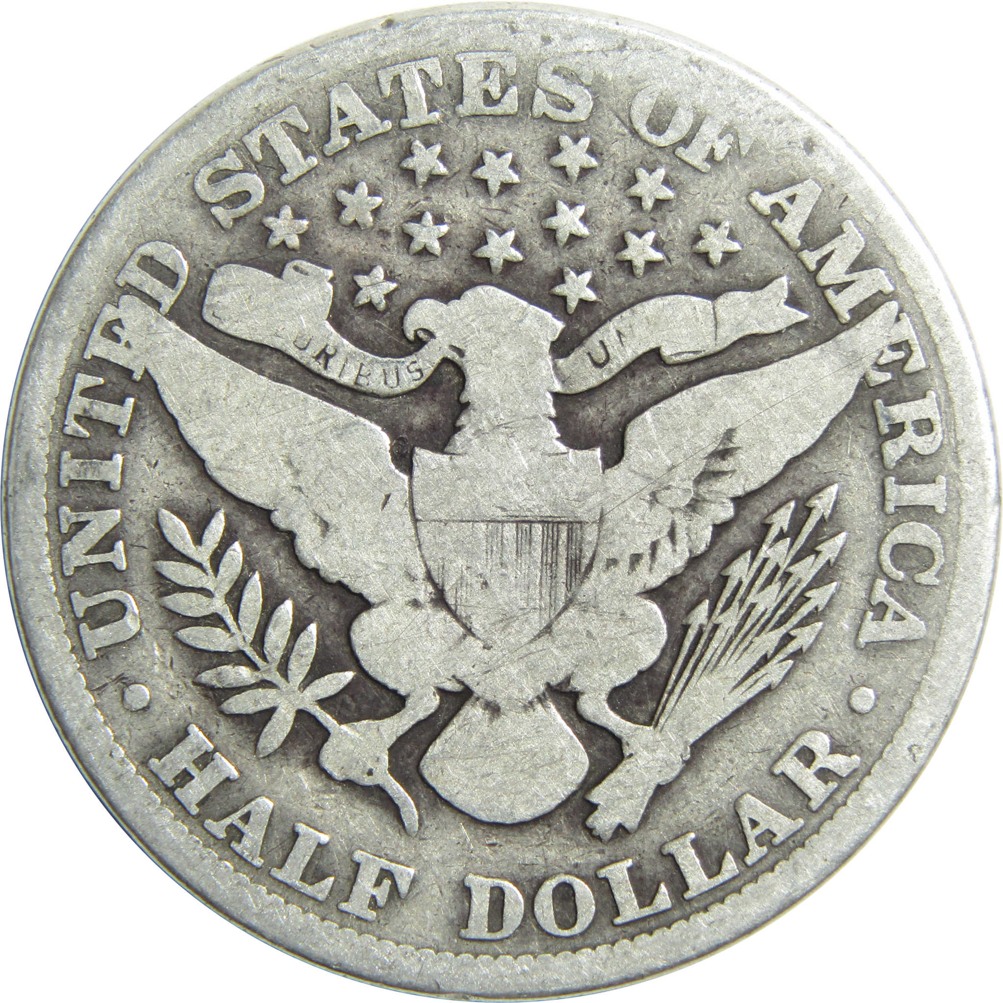 1911 Barber Half Dollar G Good Silver 50c Coin SKU:I13248