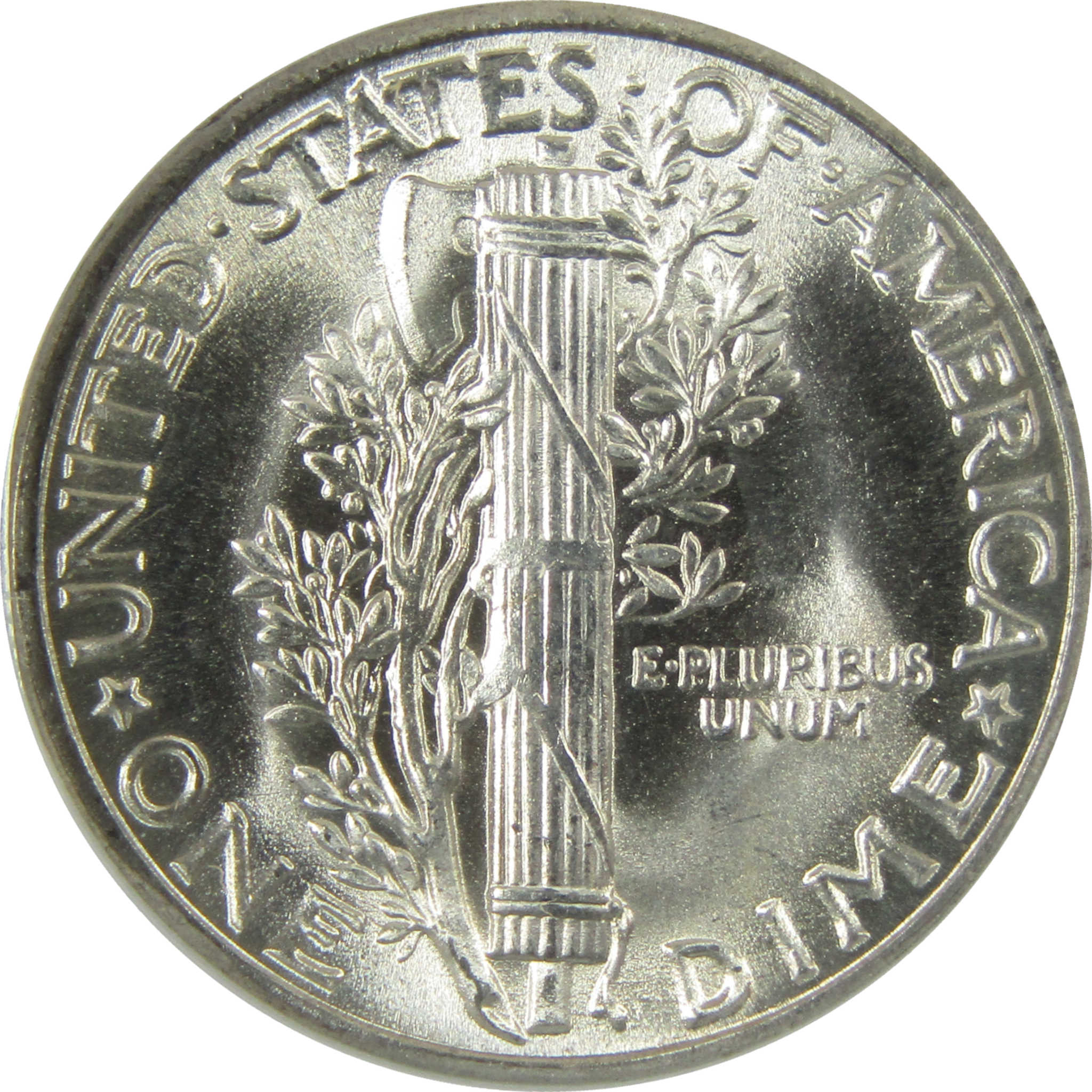 1945 Mercury Silver Dime MS 66 ANACS Uncirculated 10c Coin SKU:I28295