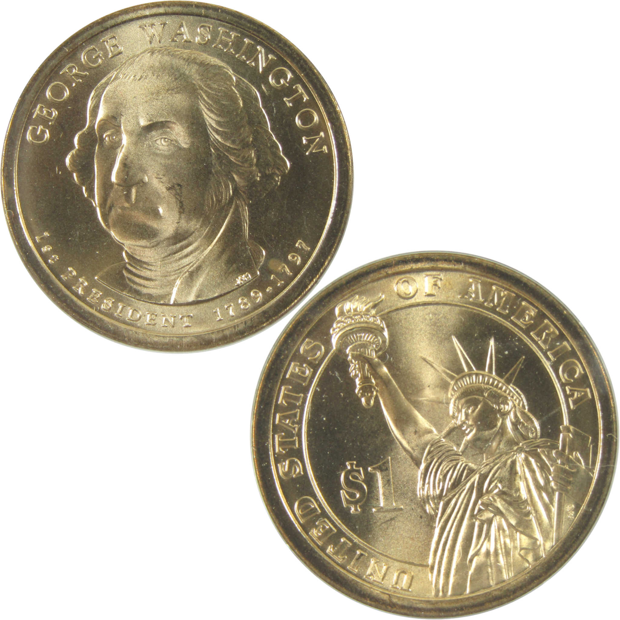 2007 George Washington First Spouse 2 Piece Set Unc SKU:CPC8973