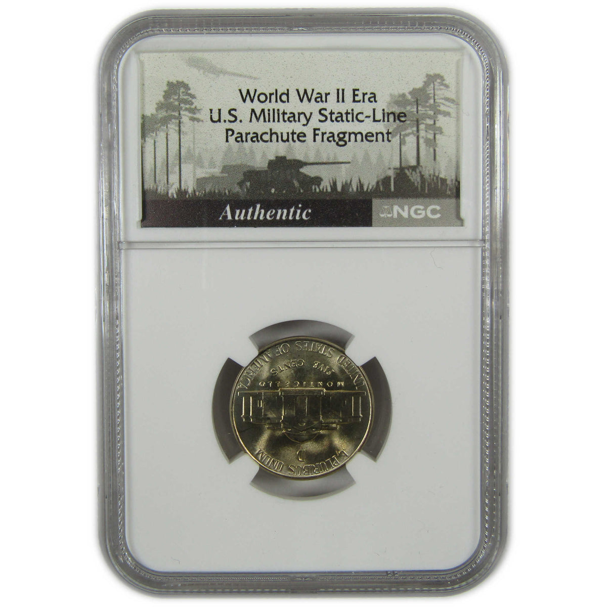 1945 D Jefferson Wartime Silver Nickel MS 67 NGC 5c Coin SKU:I28705