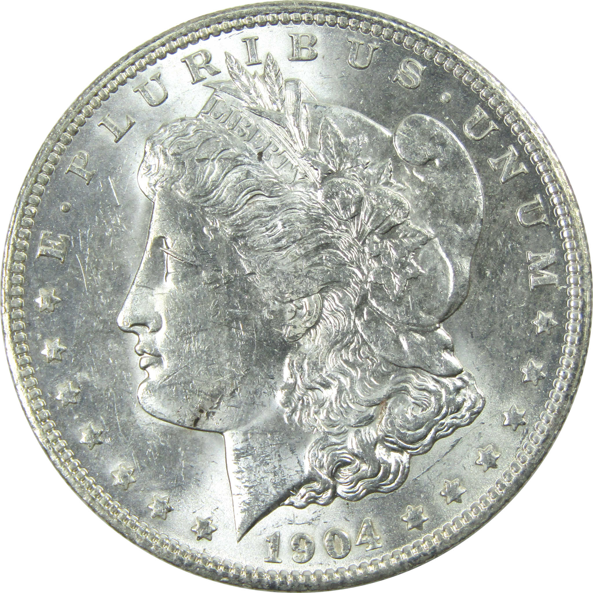 1904 O Morgan Dollar Uncirculated Silver $1 Coin SKU:I13739 - Morgan coin - Morgan silver dollar - Morgan silver dollar for sale - Profile Coins &amp; Collectibles