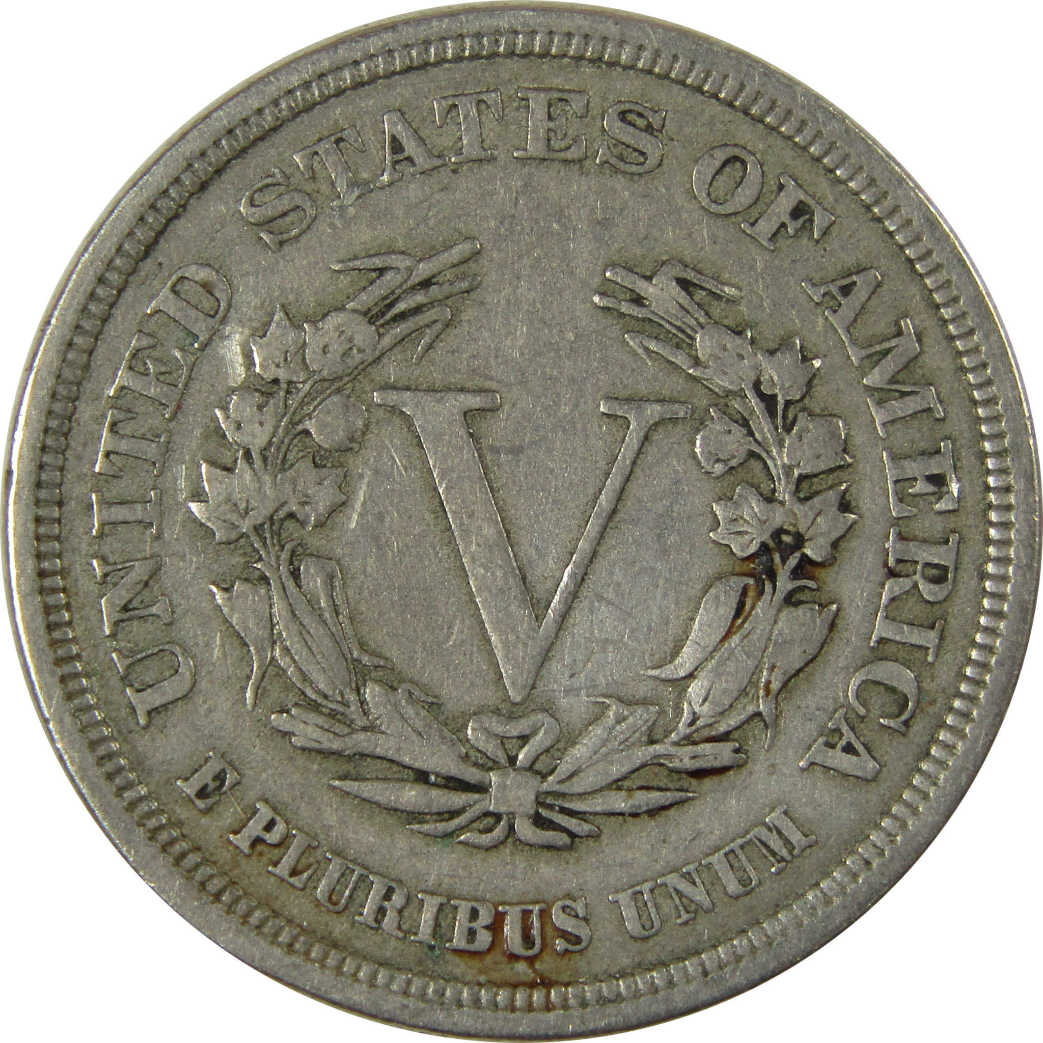 1883 No Cents Liberty Head V Nickel VF Very Fine 5c Coin SKU:I26523
