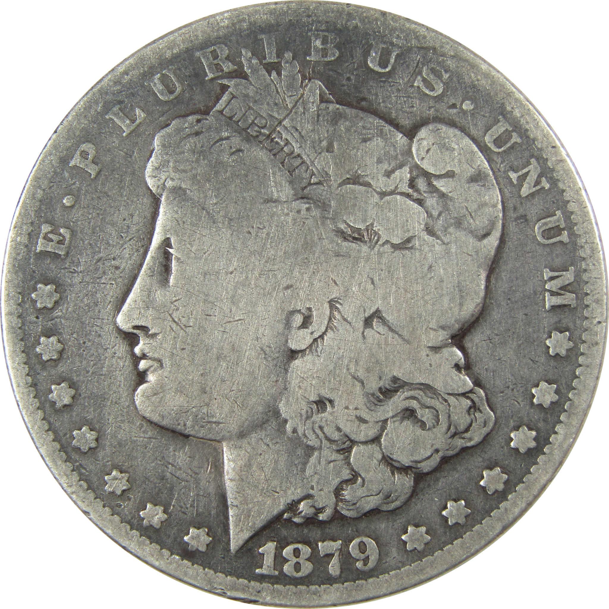 1879 S Rev 78 Morgan Silver Dollar VG Very Good Details SKU:I26422 - Morgan coin - Morgan silver dollar - Morgan silver dollar for sale - Profile Coins &amp; Collectibles