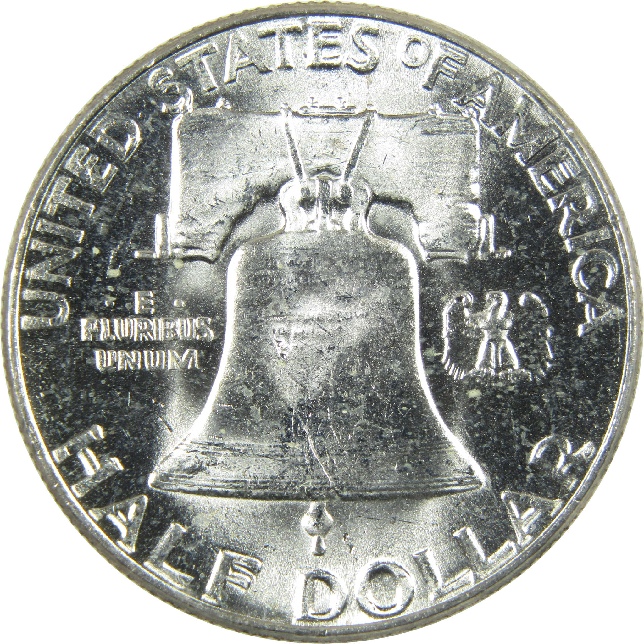 1955 Franklin Silver Half Dollar Uncirculated Mint State 50c Coin